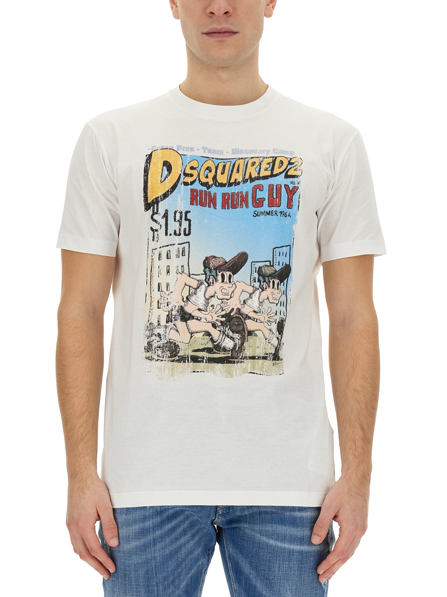 dsquared dsquared t-shirt with print