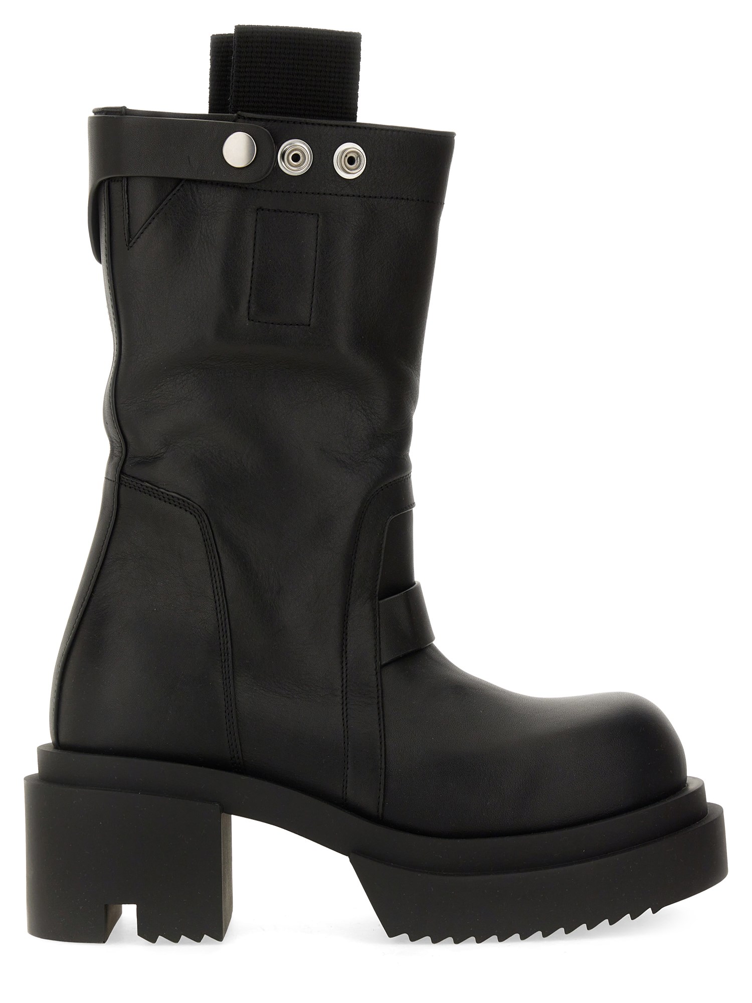 Rick Owens rick owens leather boot