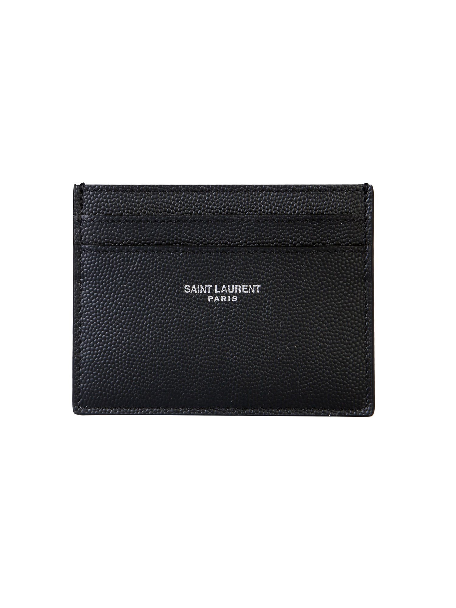 Saint Laurent saint laurent card holder with logo