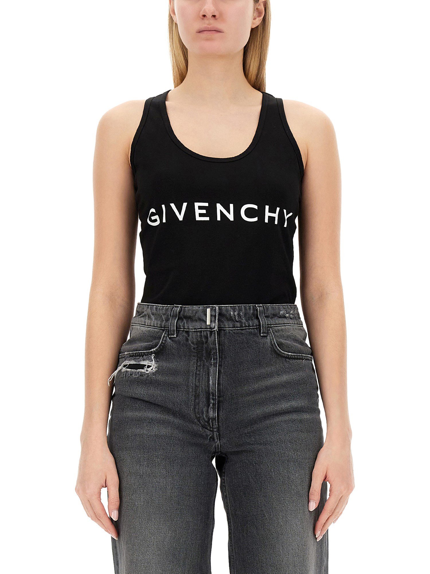 Givenchy givenchy tank top with logo