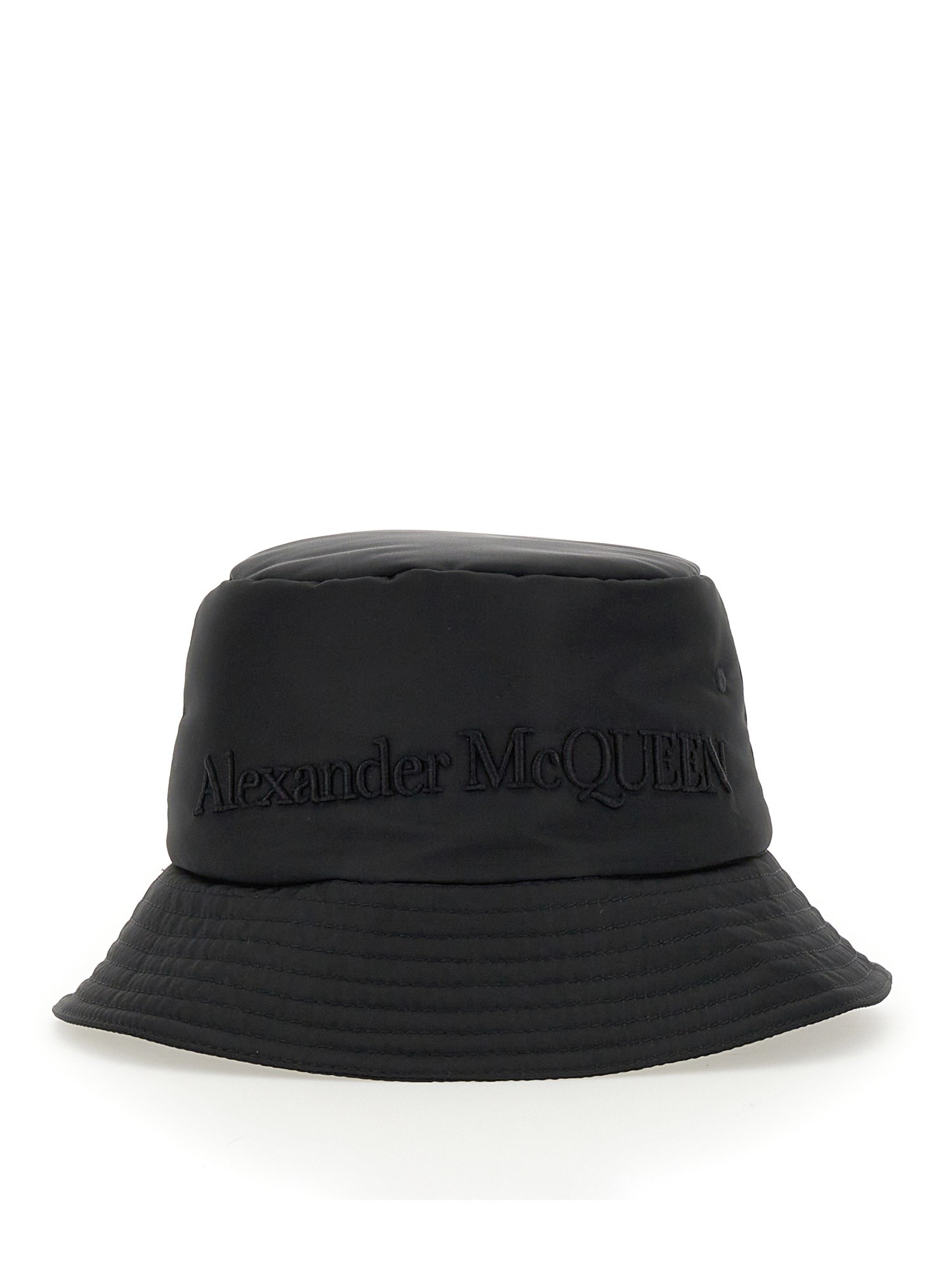 Alexander McQueen alexander mcqueen bucket hat with logo