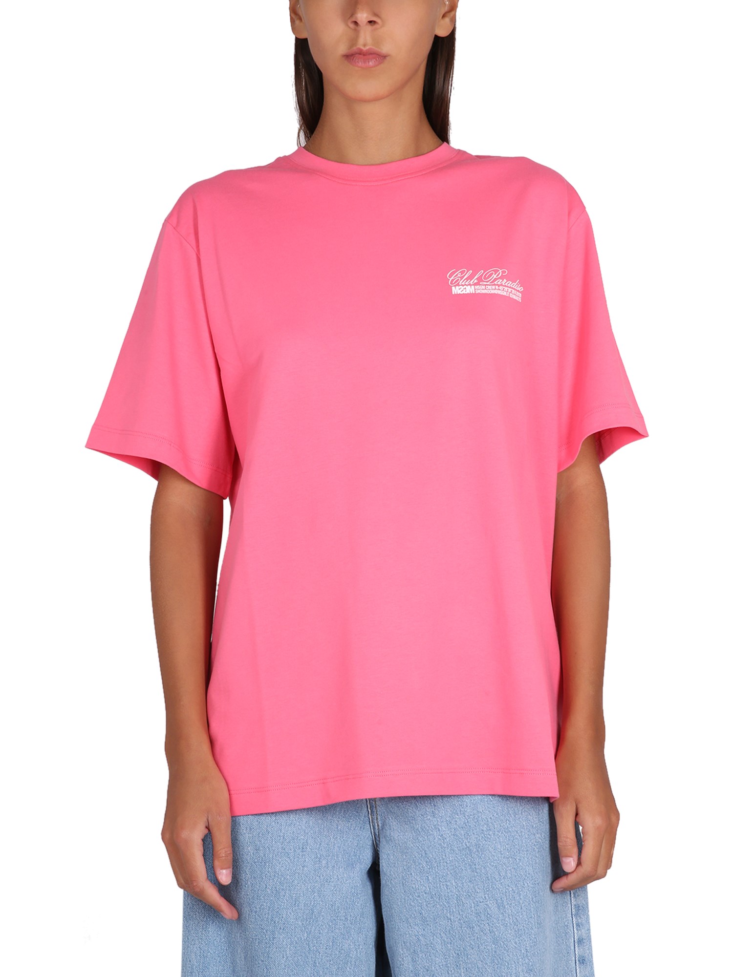 Msgm msgm t-shirt with logo