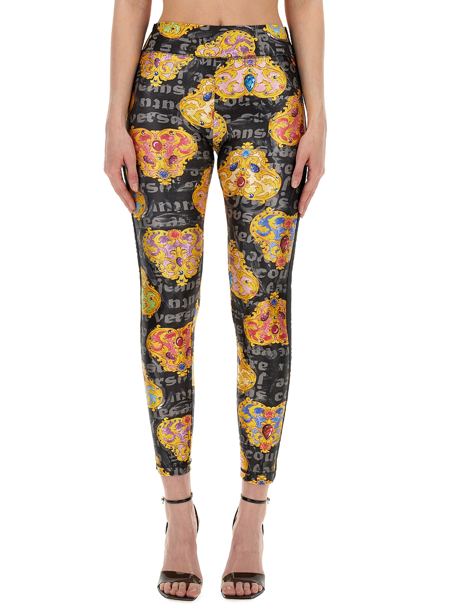 Versace Jeans Couture versace jeans couture leggings with print