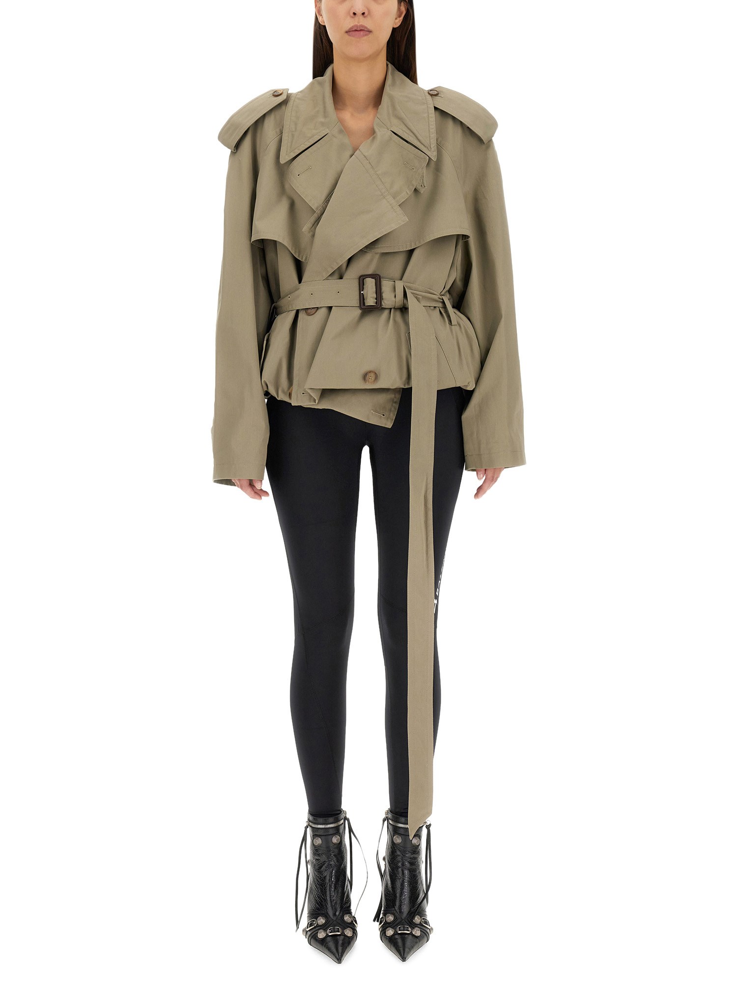 Balenciaga balenciaga trench folded