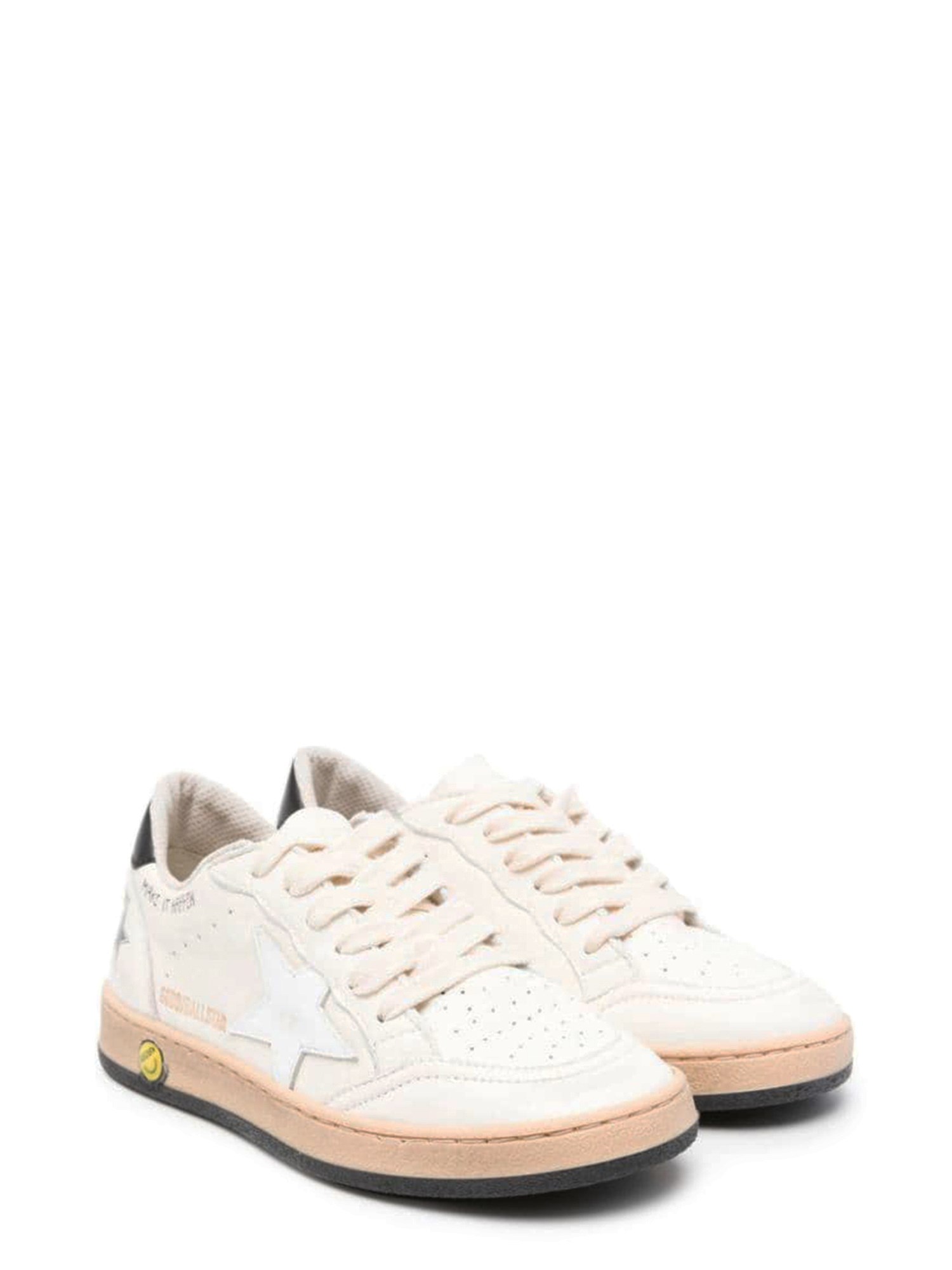 Golden Goose golden goose ballstar nappa leather upper star and heel