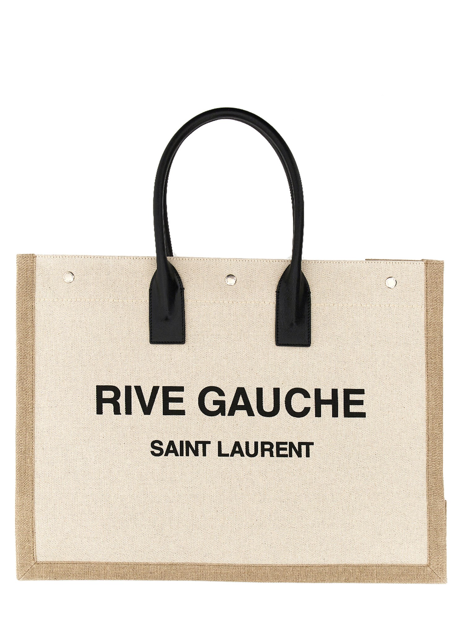 Saint Laurent saint laurent rive gauche tote bag large