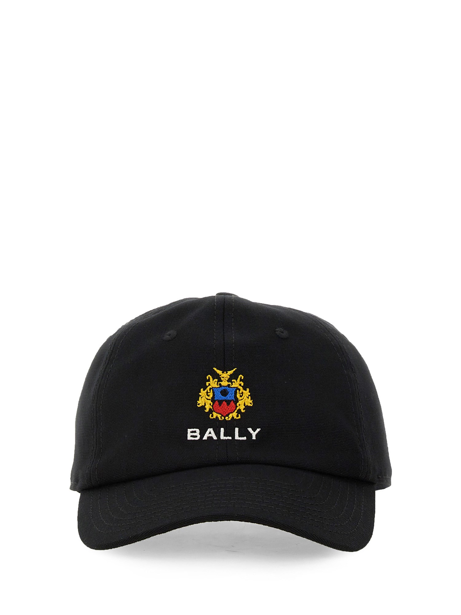 BALLY bally bally crest logo hat