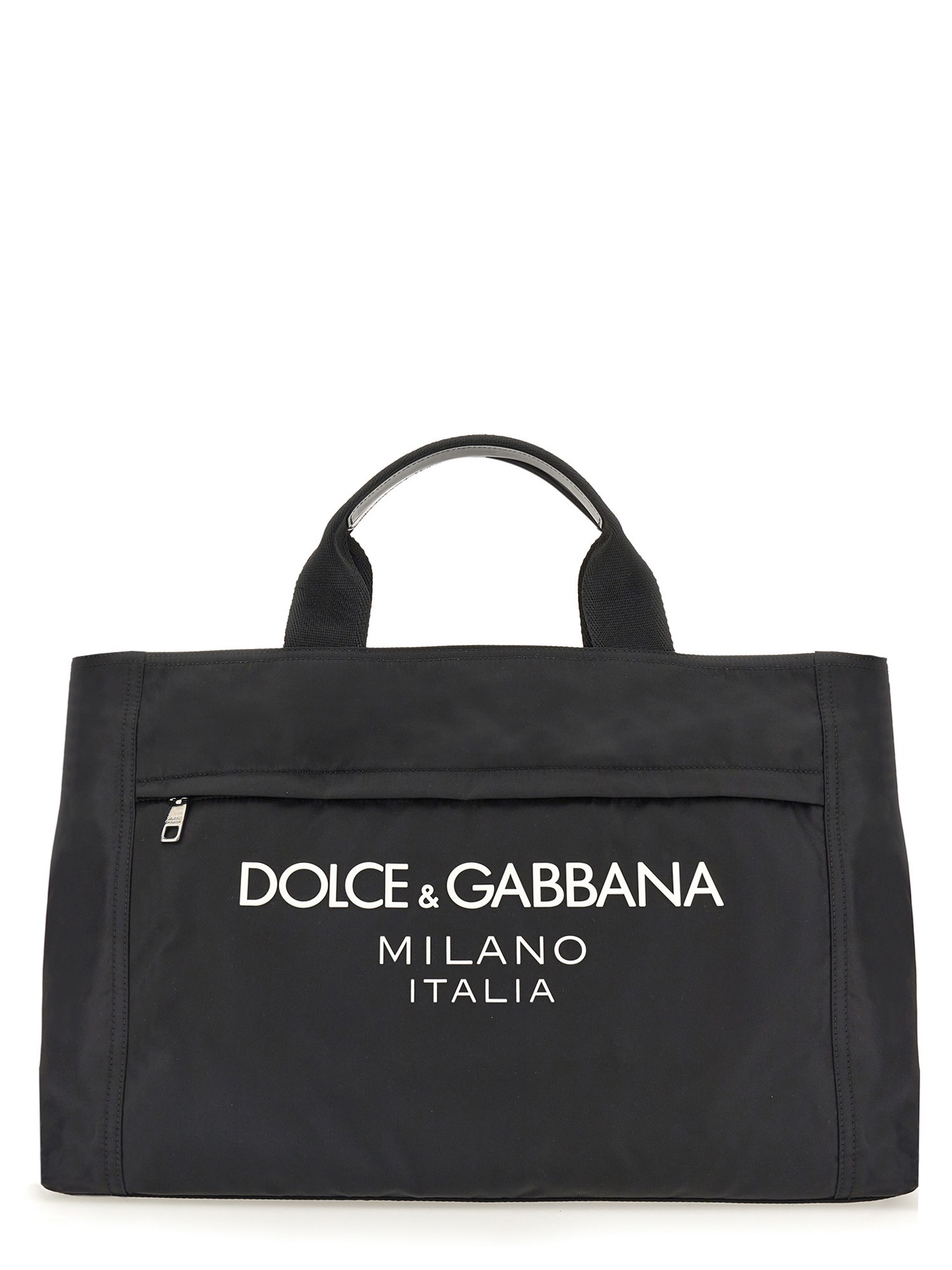 Dolce & Gabbana dolce & gabbana nylon duffle bag with logo