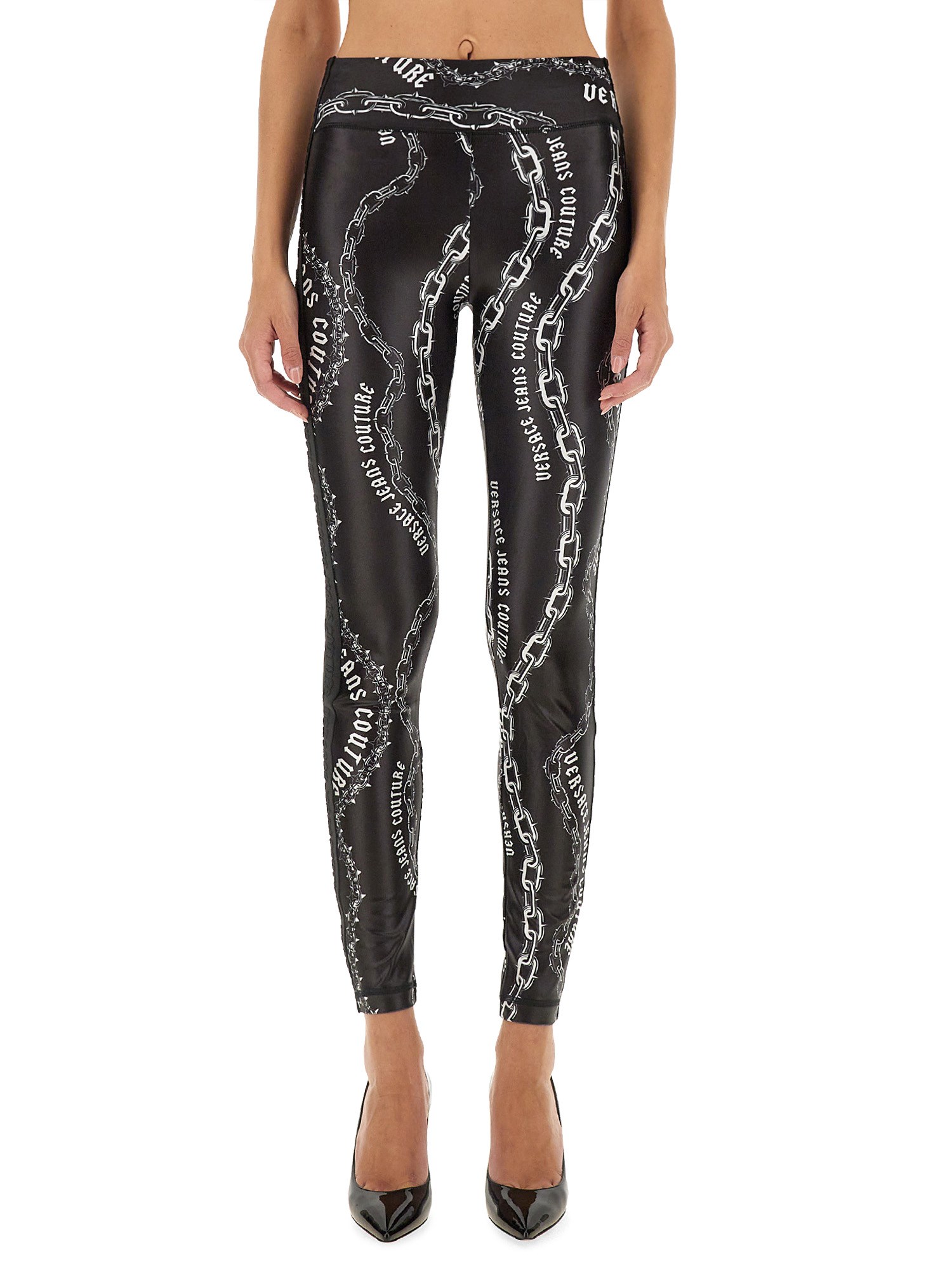 Versace Jeans Couture versace jeans couture leggings with logo