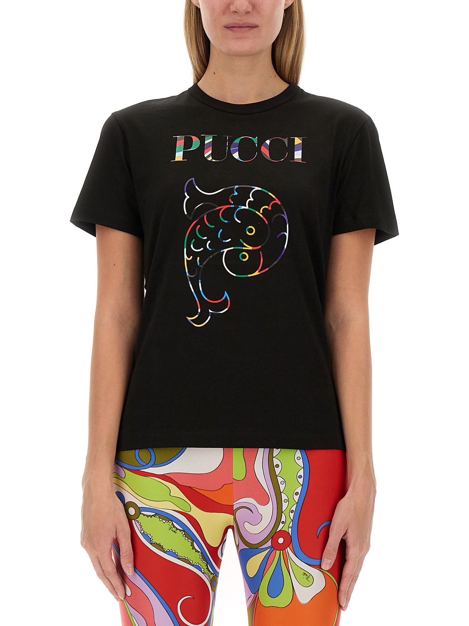 pucci pucci t-shirt with logo