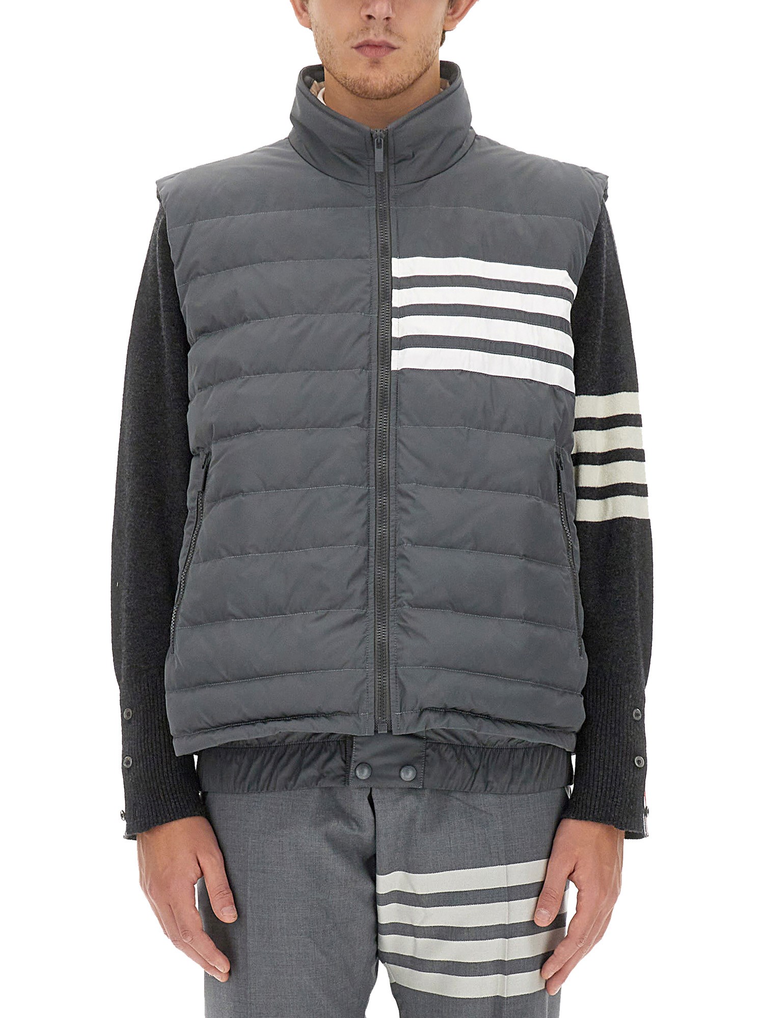 Thom Browne thom browne 4bar vest