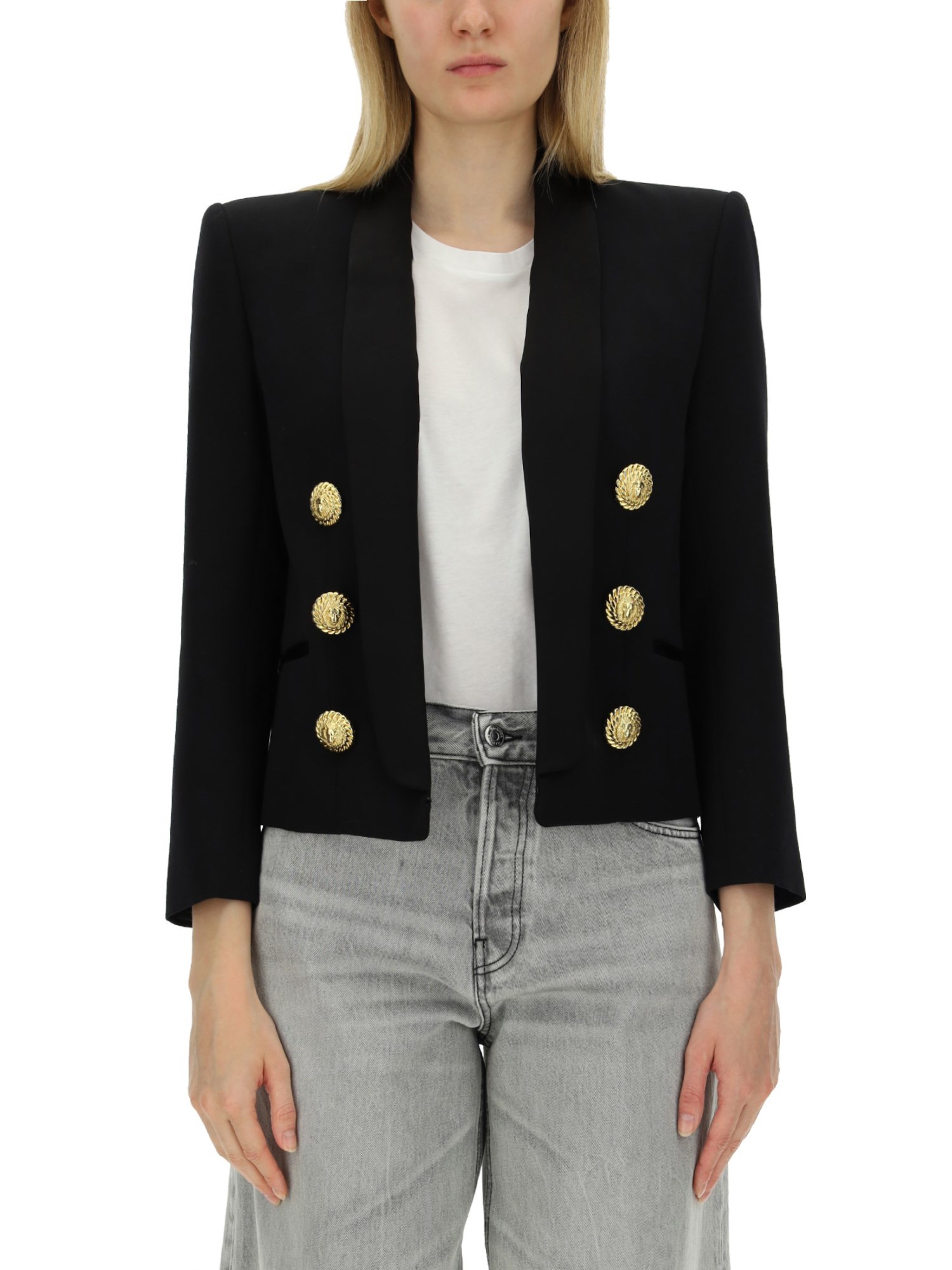 Balmain balmain six-button jacket