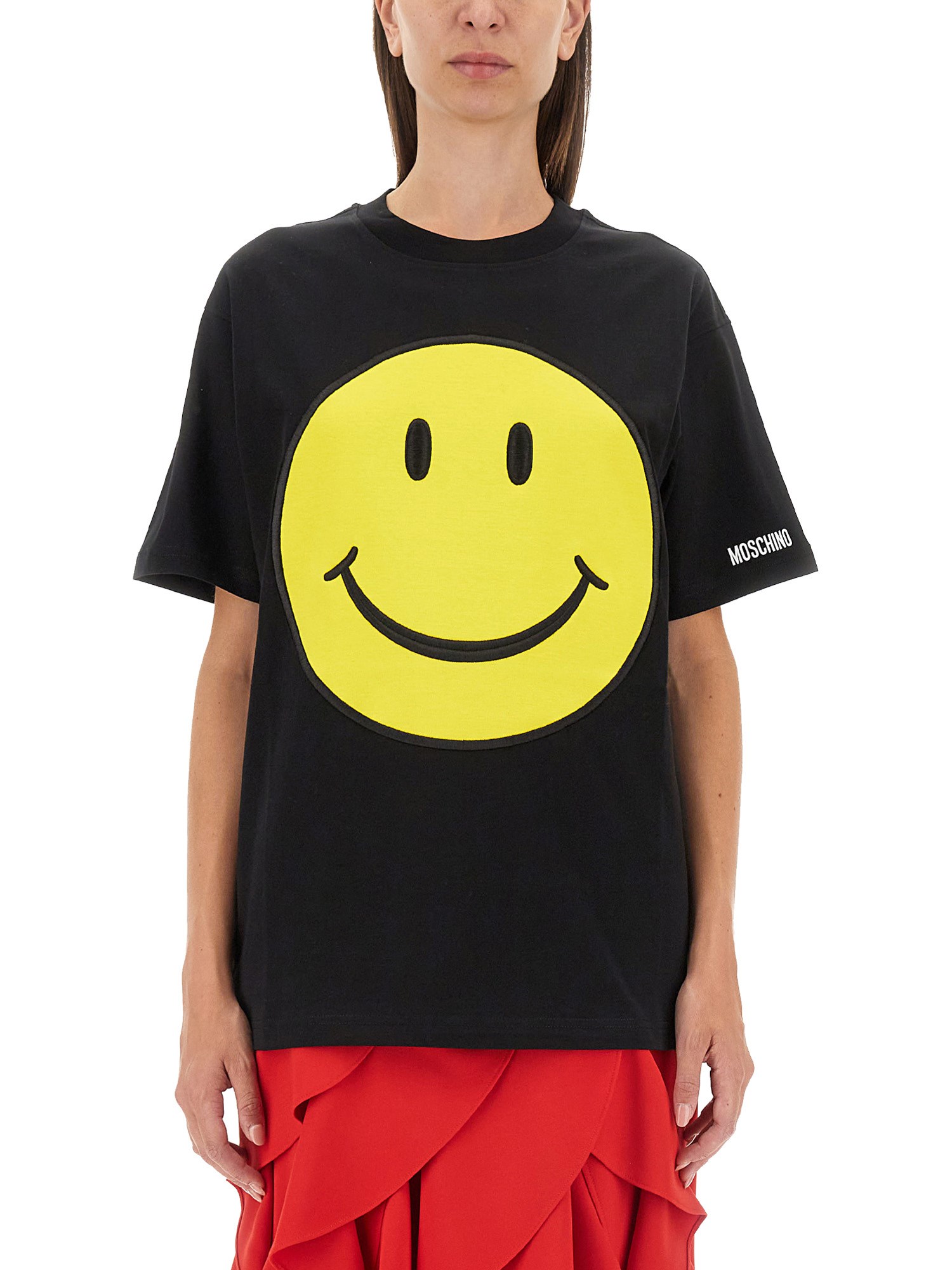 Moschino moschino smiley organic jersey t-shirt