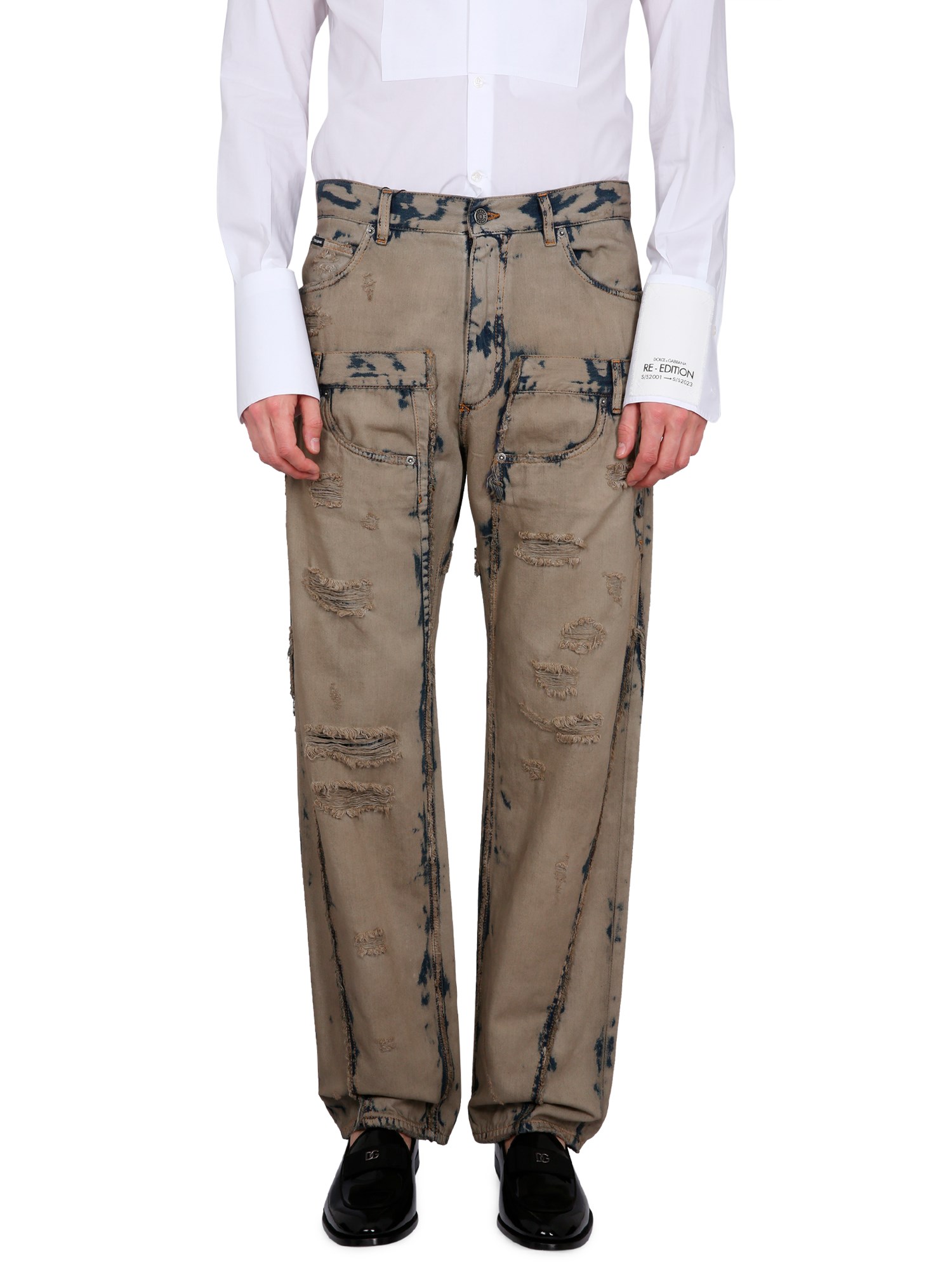 Dolce & Gabbana dolce & gabbana patchwork denim jeans