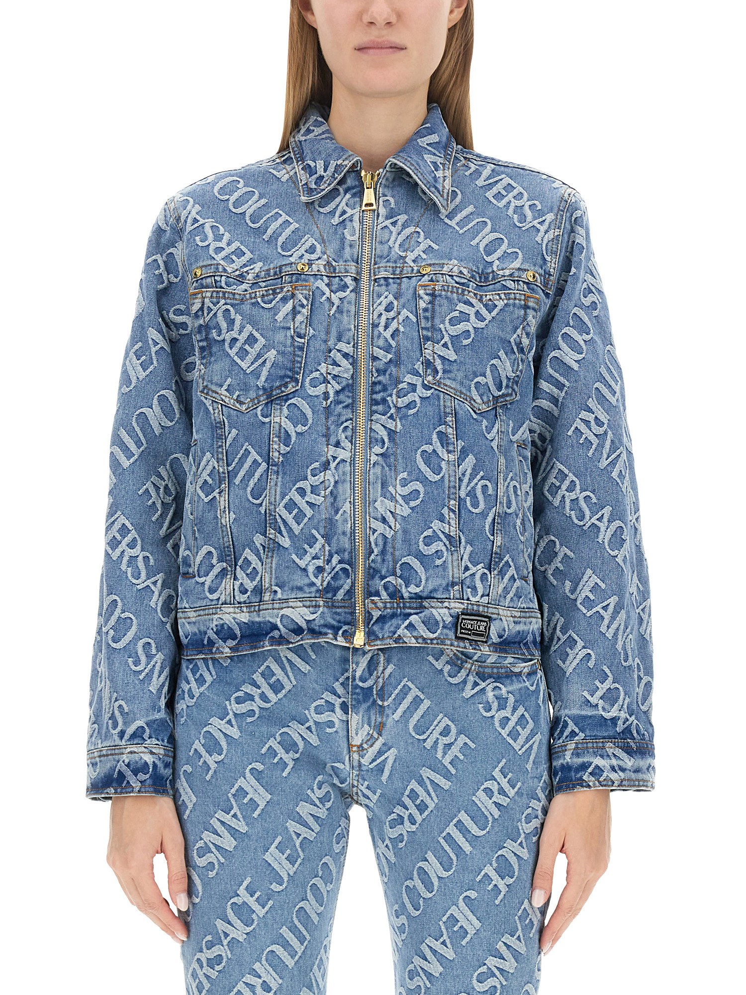 Versace Jeans Couture versace jeans couture monogram jacket