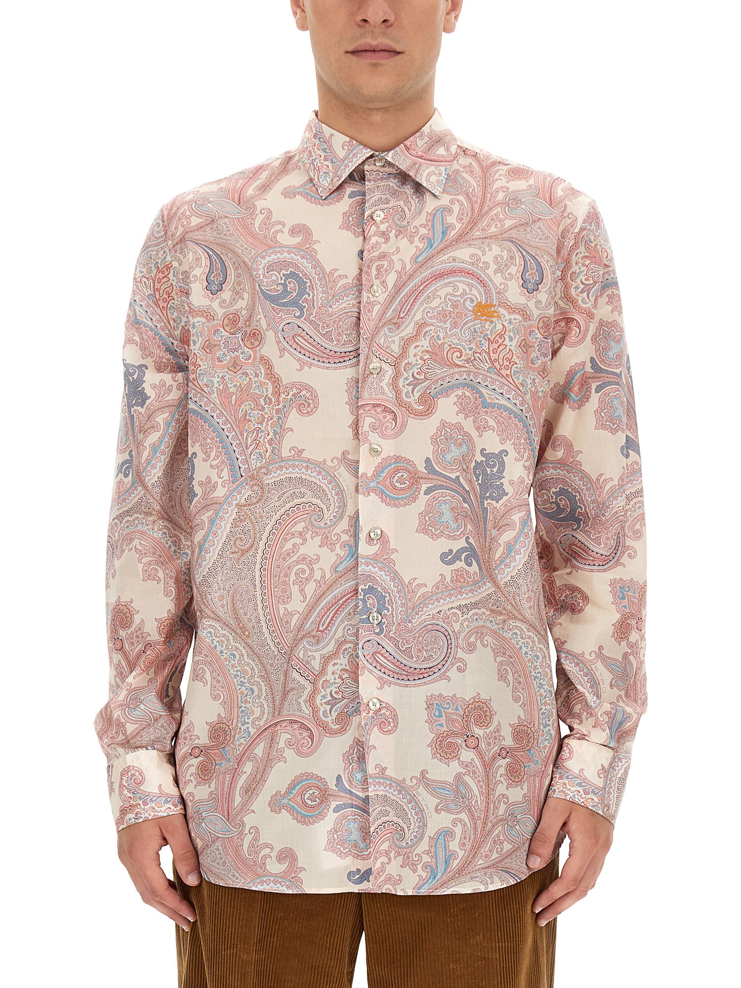 Etro etro paisley print shirt