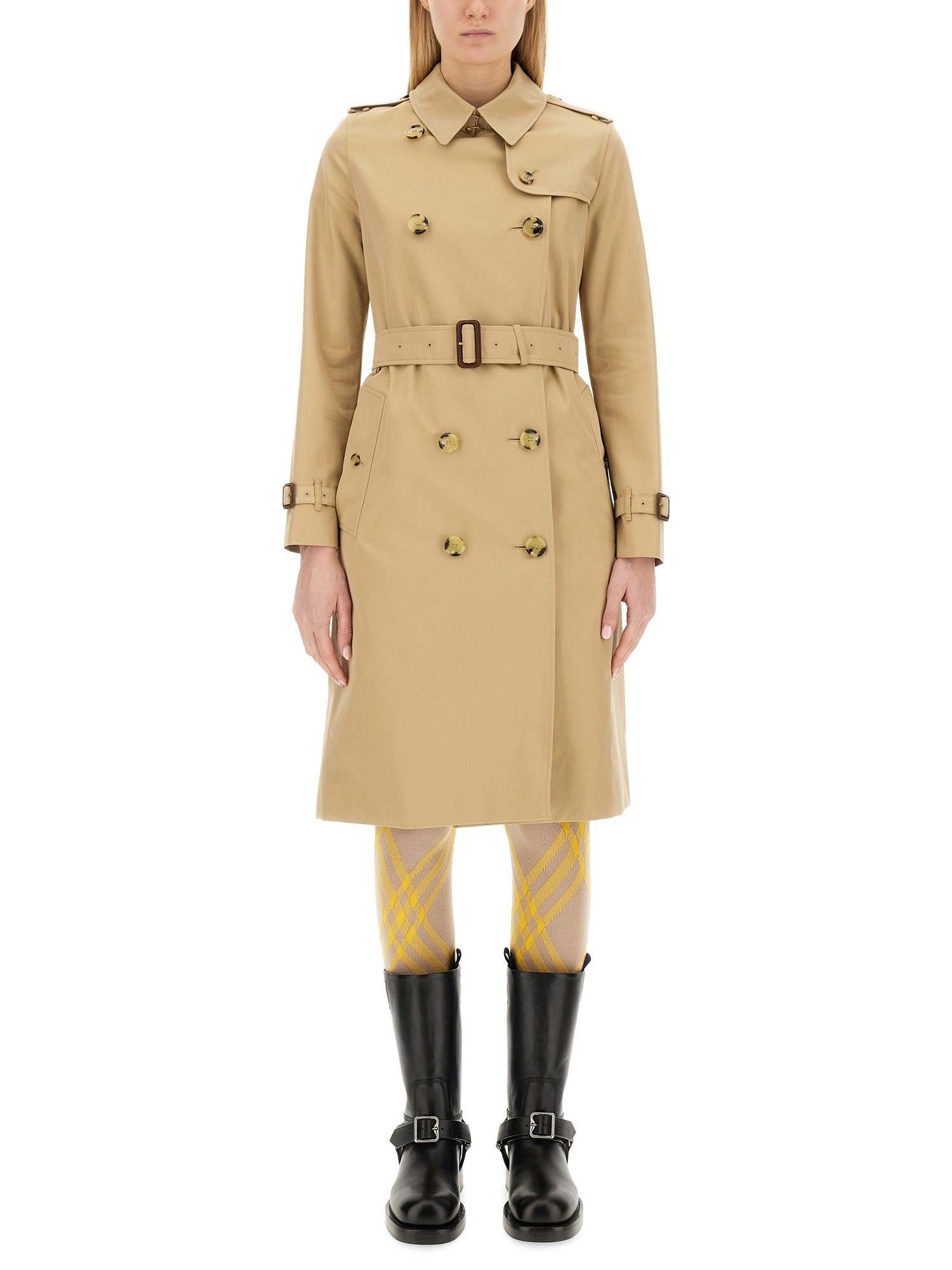 Burberry burberry cotton trench coat