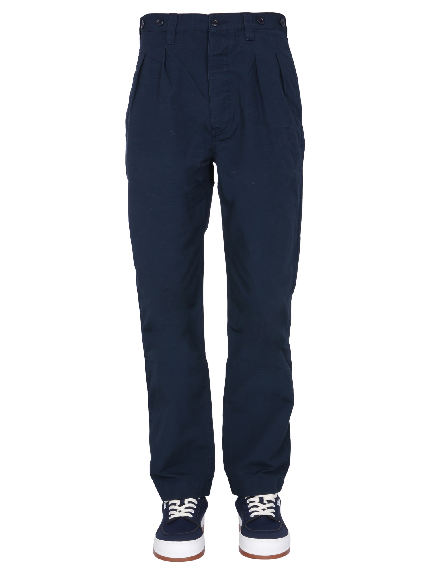 nigel cabourn nigel cabourn oversize fit trousers
