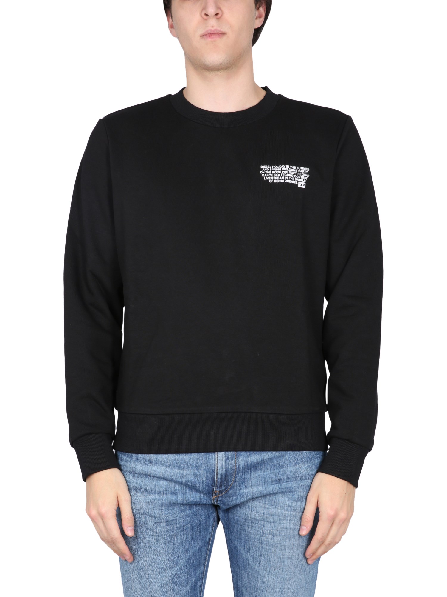 Diesel diesel sweatshirt with logo print