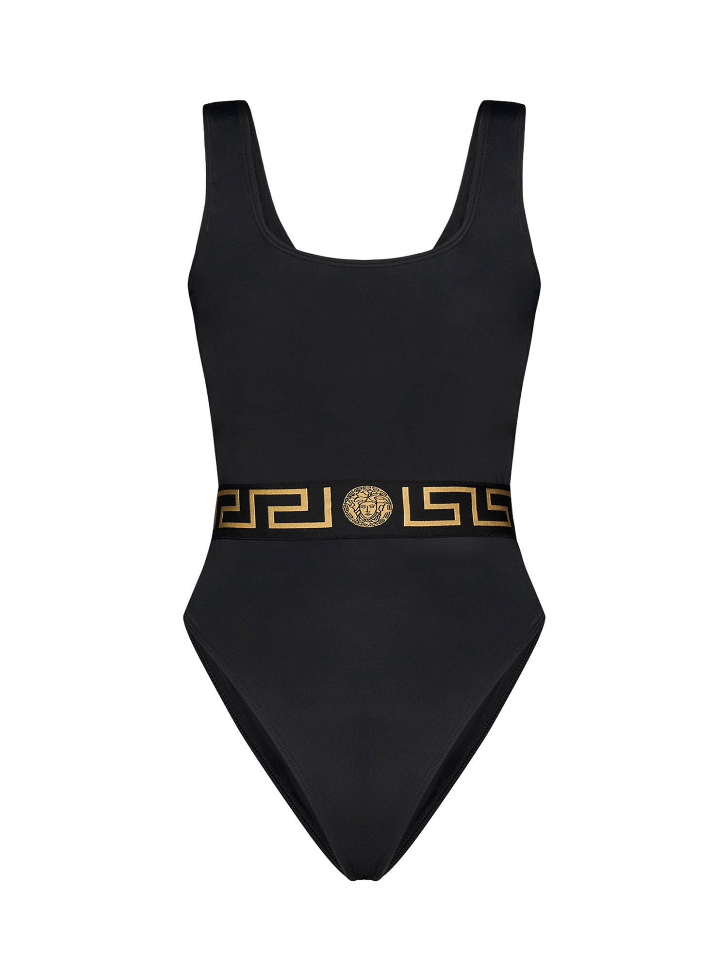 Versace versace one piece swimsuit with greek