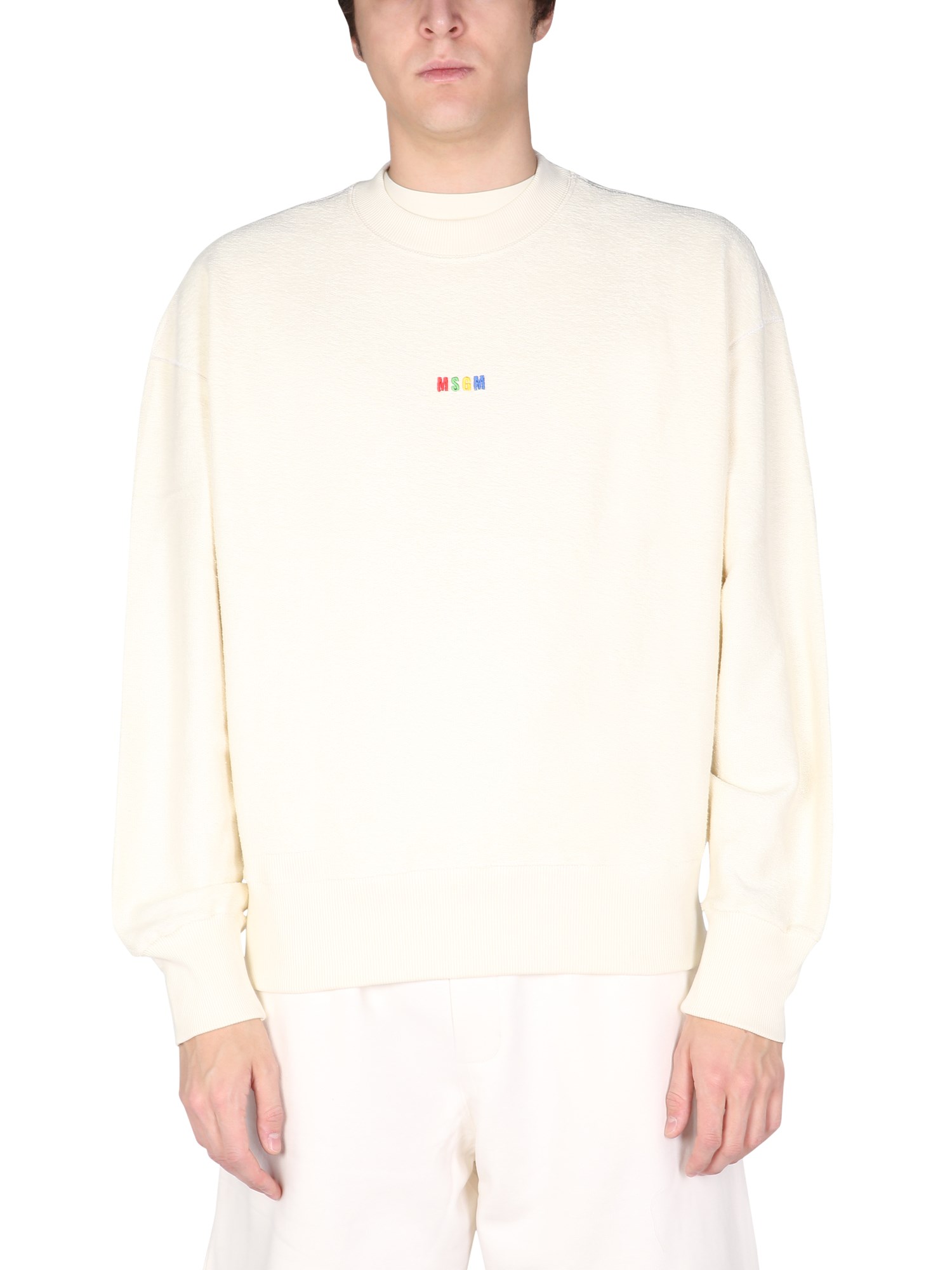 Msgm msgm micro logo sweatshirt