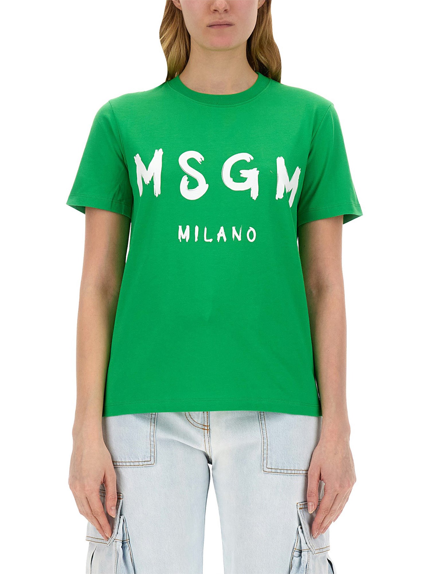 Msgm msgm t-shirt with logo