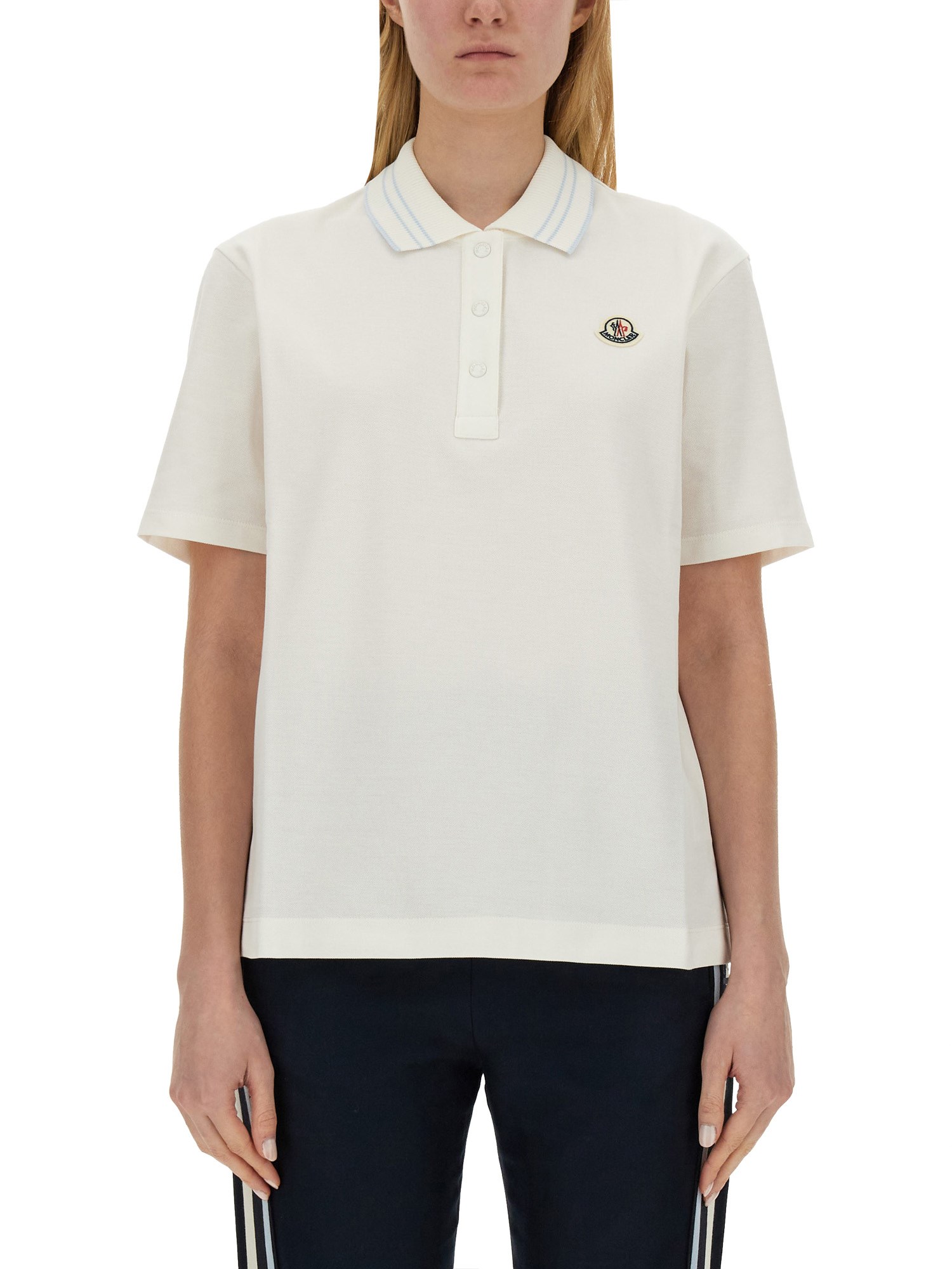 Moncler moncler polo with logo