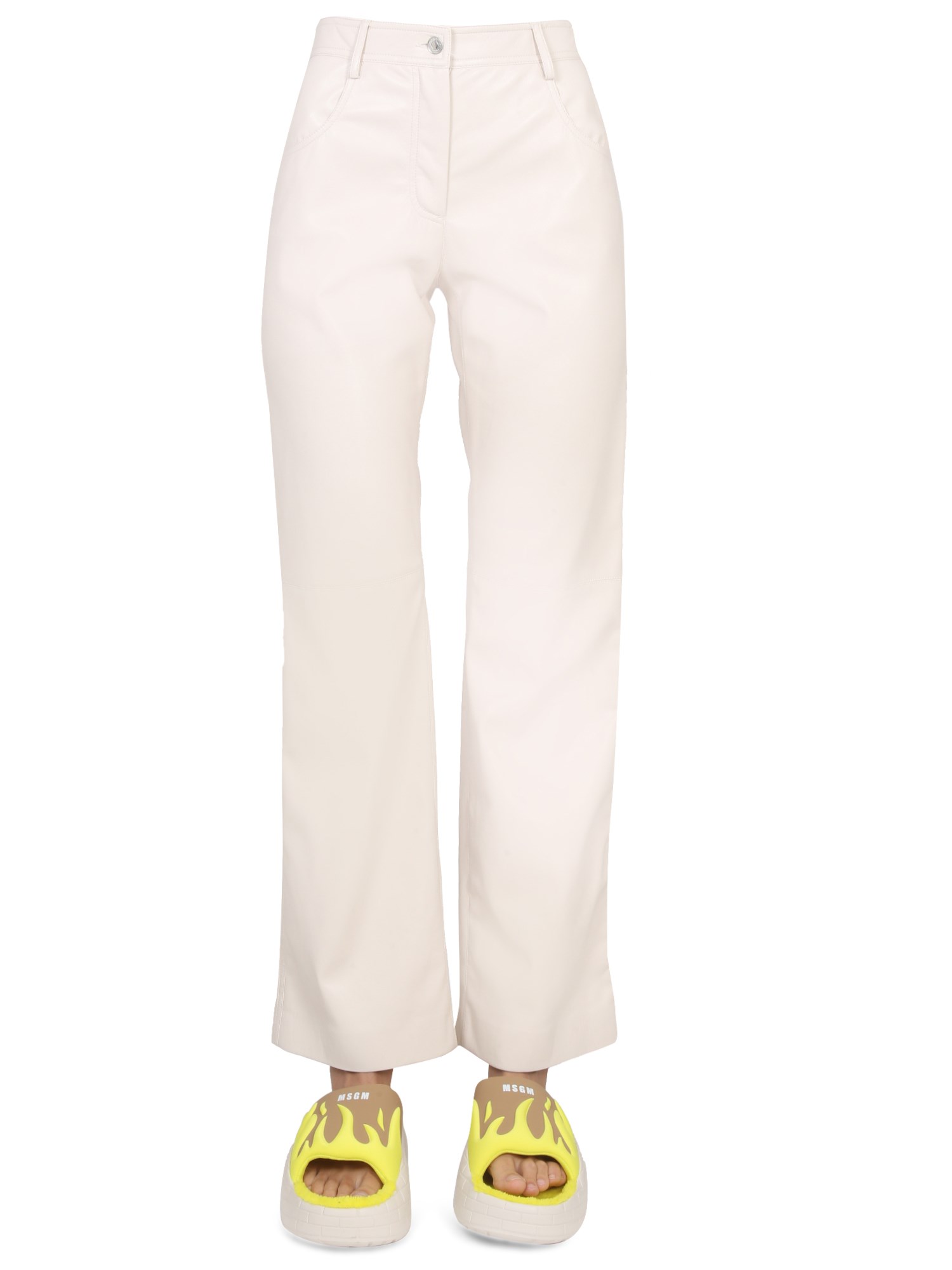 Msgm msgm high waist pants