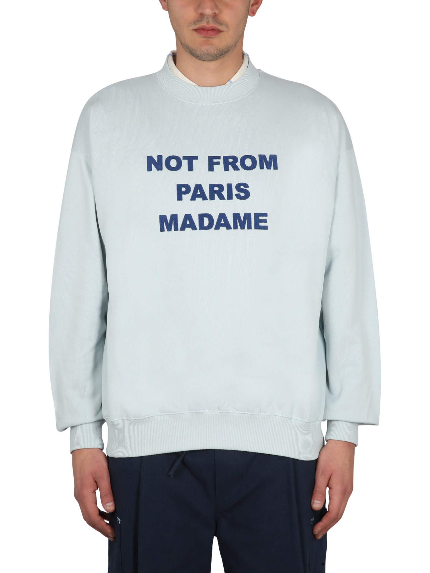 Drôle de Monsieur drôle de monsieur slogan sweatshirt