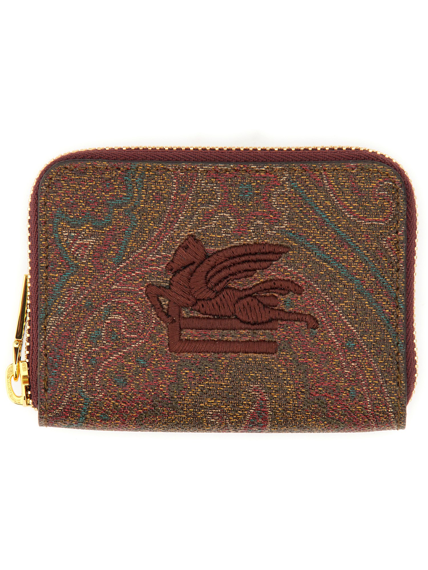 Etro etro paisley print wallet