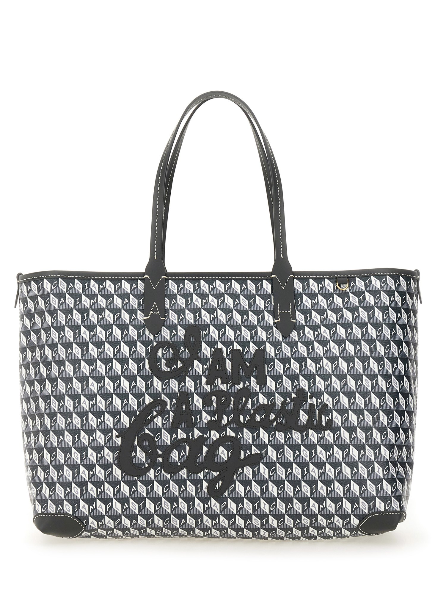 Anya Hindmarch anya hindmarch "i am a plastic bag" tote bag small