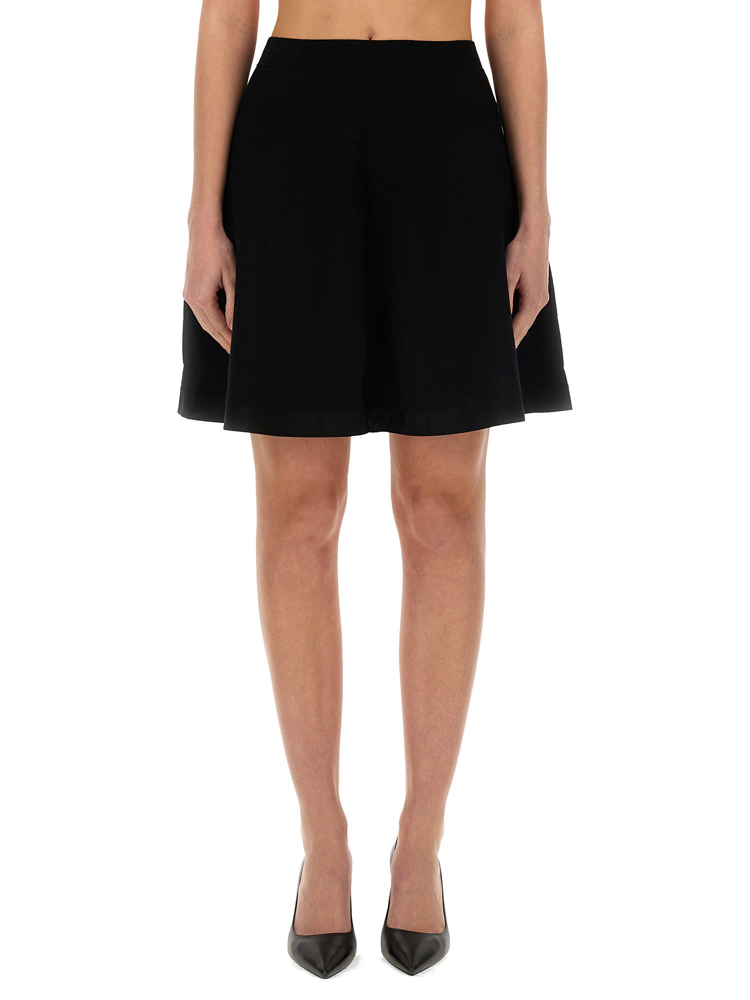 Nina Ricci nina ricci flared miniskirt