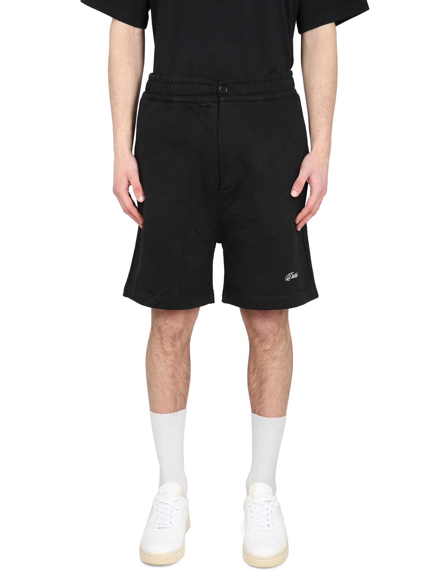 Drôle de Monsieur drôle de monsieur cotton bermuda shorts