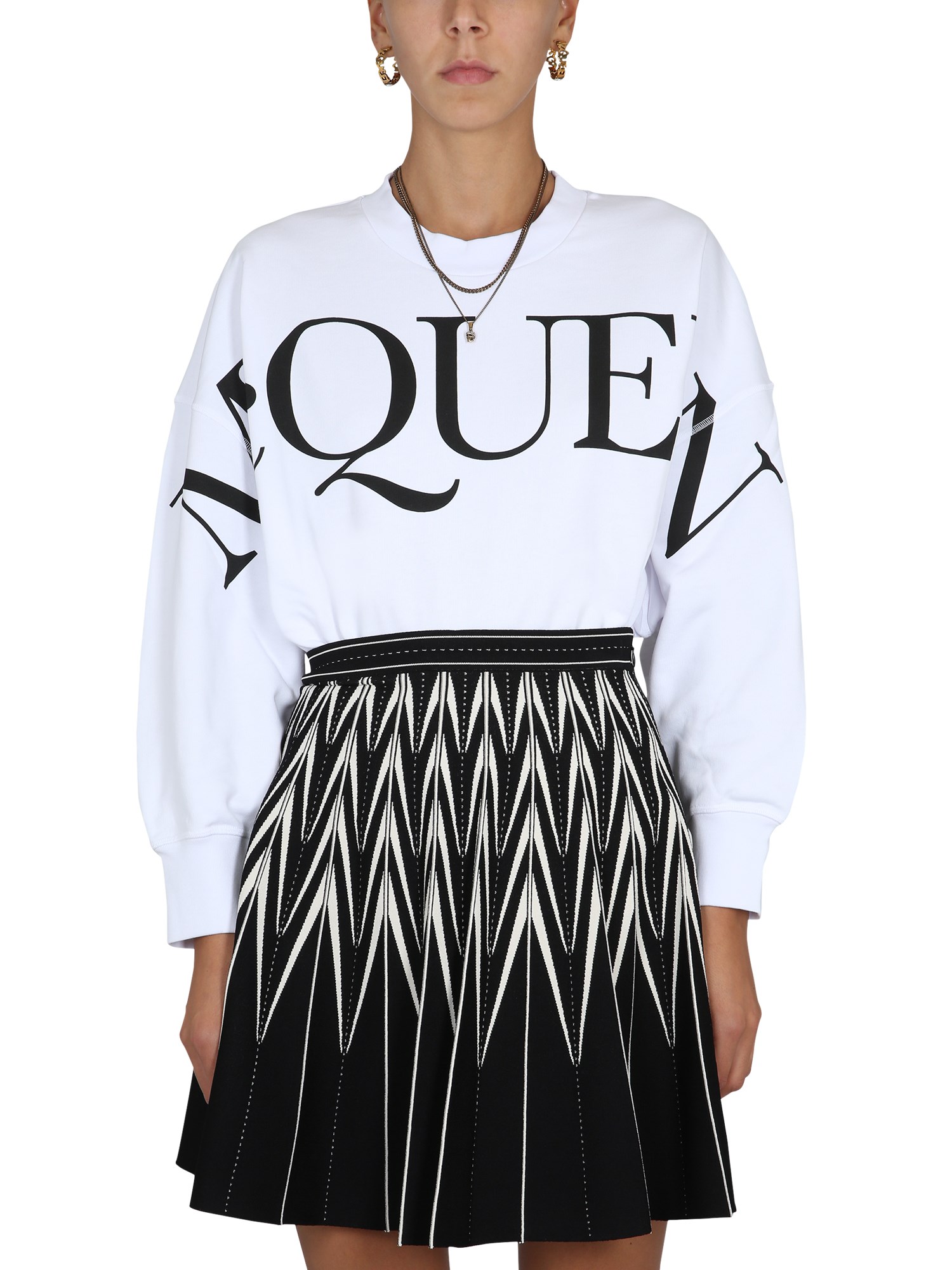 Alexander McQueen alexander mcqueen sweatshirt with logo print