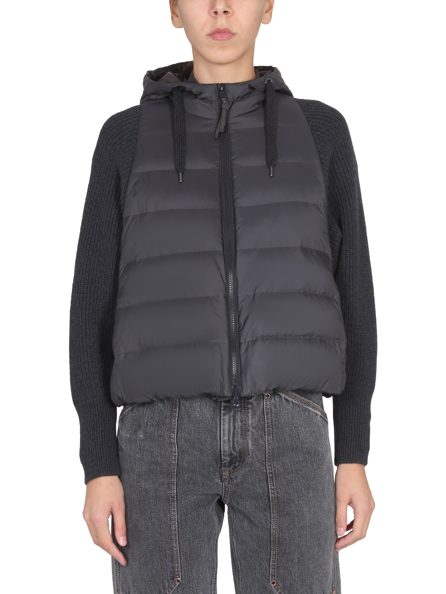 Brunello Cucinelli brunello cucinelli down jacket with hood