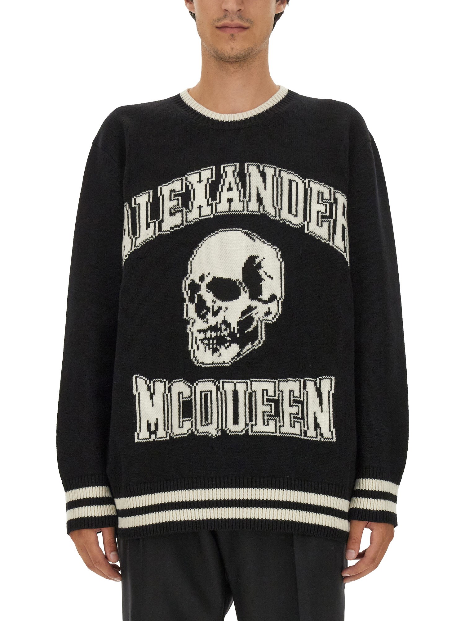 Alexander McQueen alexander mcqueen varsity sweater