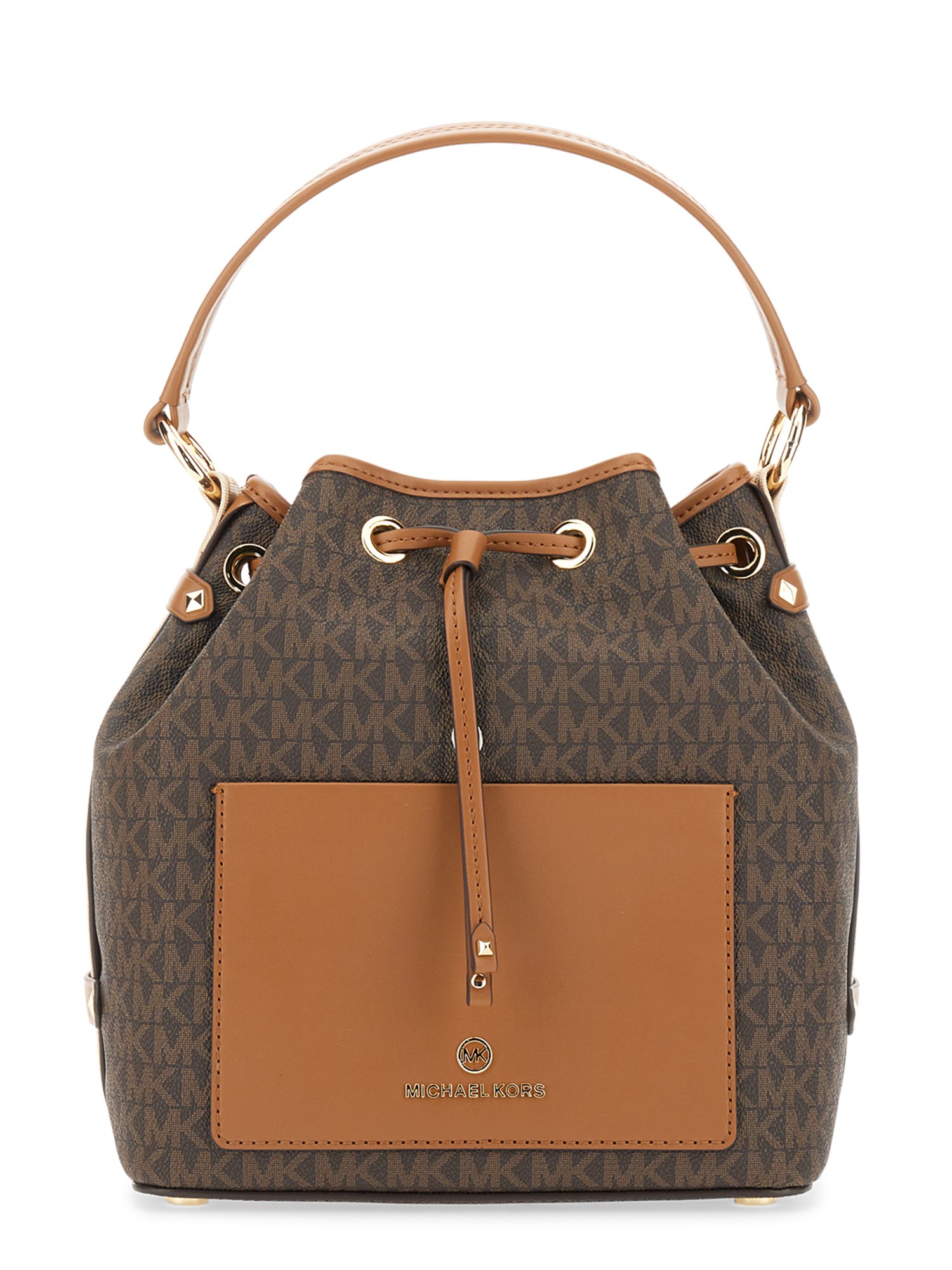  michael by michael kors canvas shoulder bag