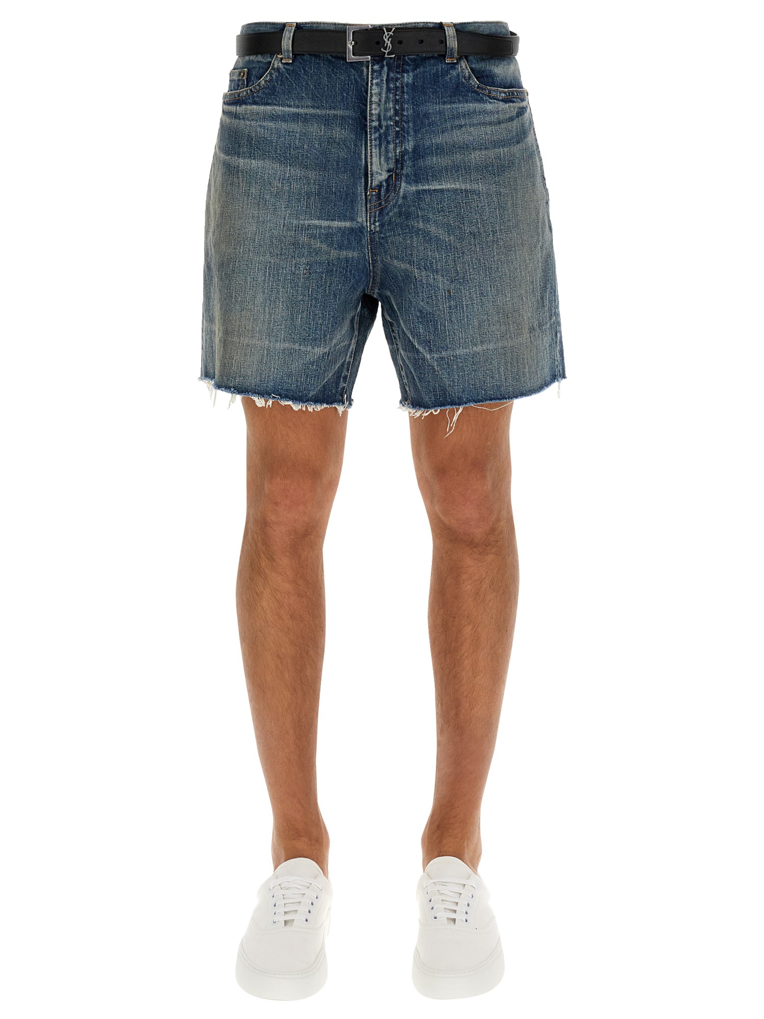 Saint Laurent saint laurent dirty effect california shorts