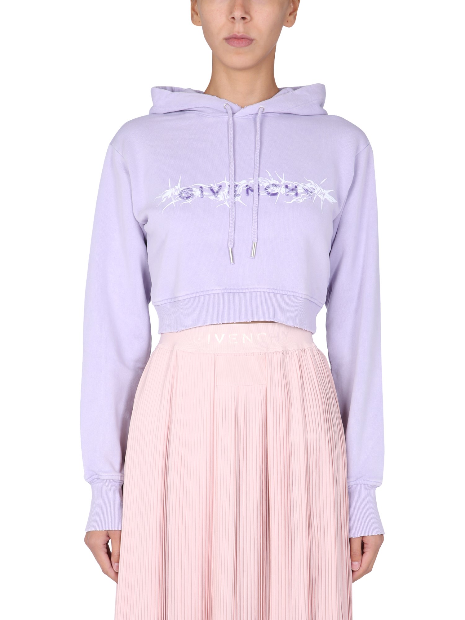 Givenchy givenchy cropped sweatshirt