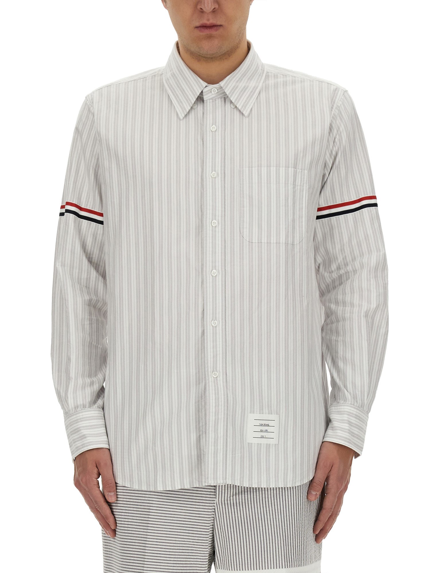 Thom Browne thom browne straight fit shirt