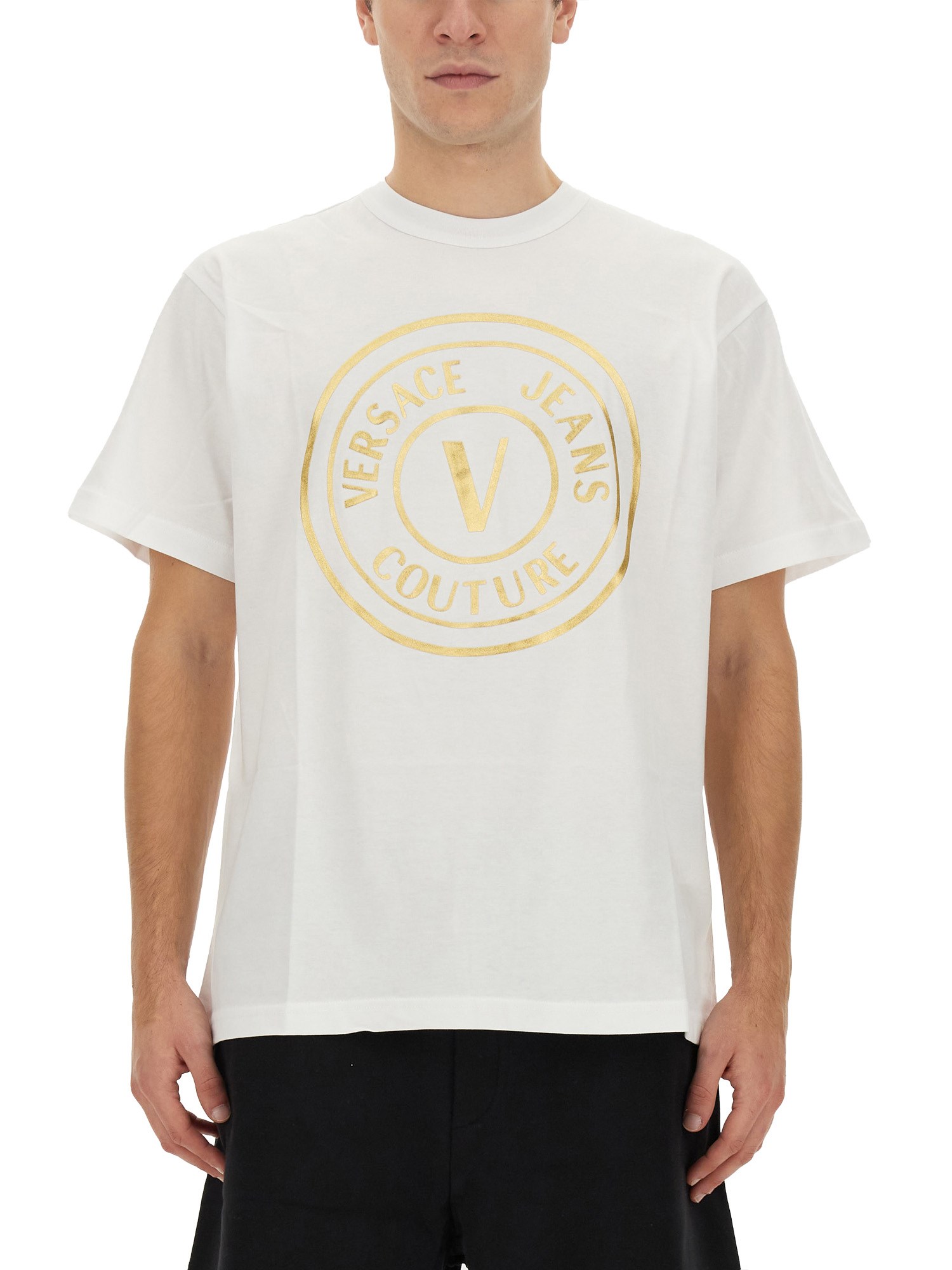 Versace Jeans Couture versace jeans couture "v-emblem" t-shirt