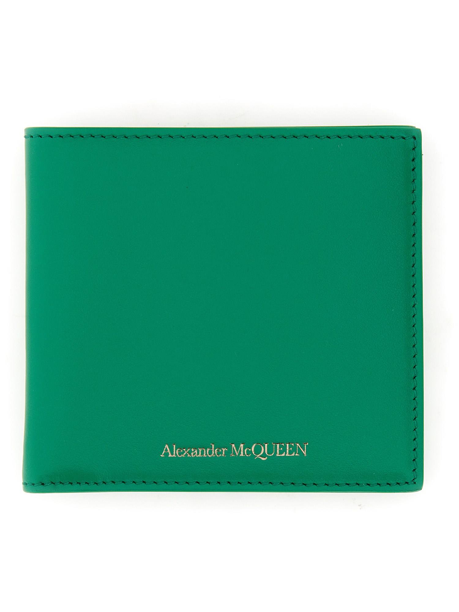 Alexander McQueen alexander mcqueen leather wallet with logo