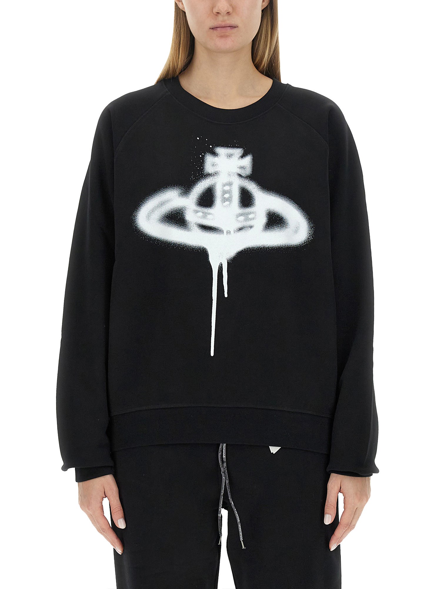 Vivienne Westwood vivienne westwood orb spray print sweatshirt