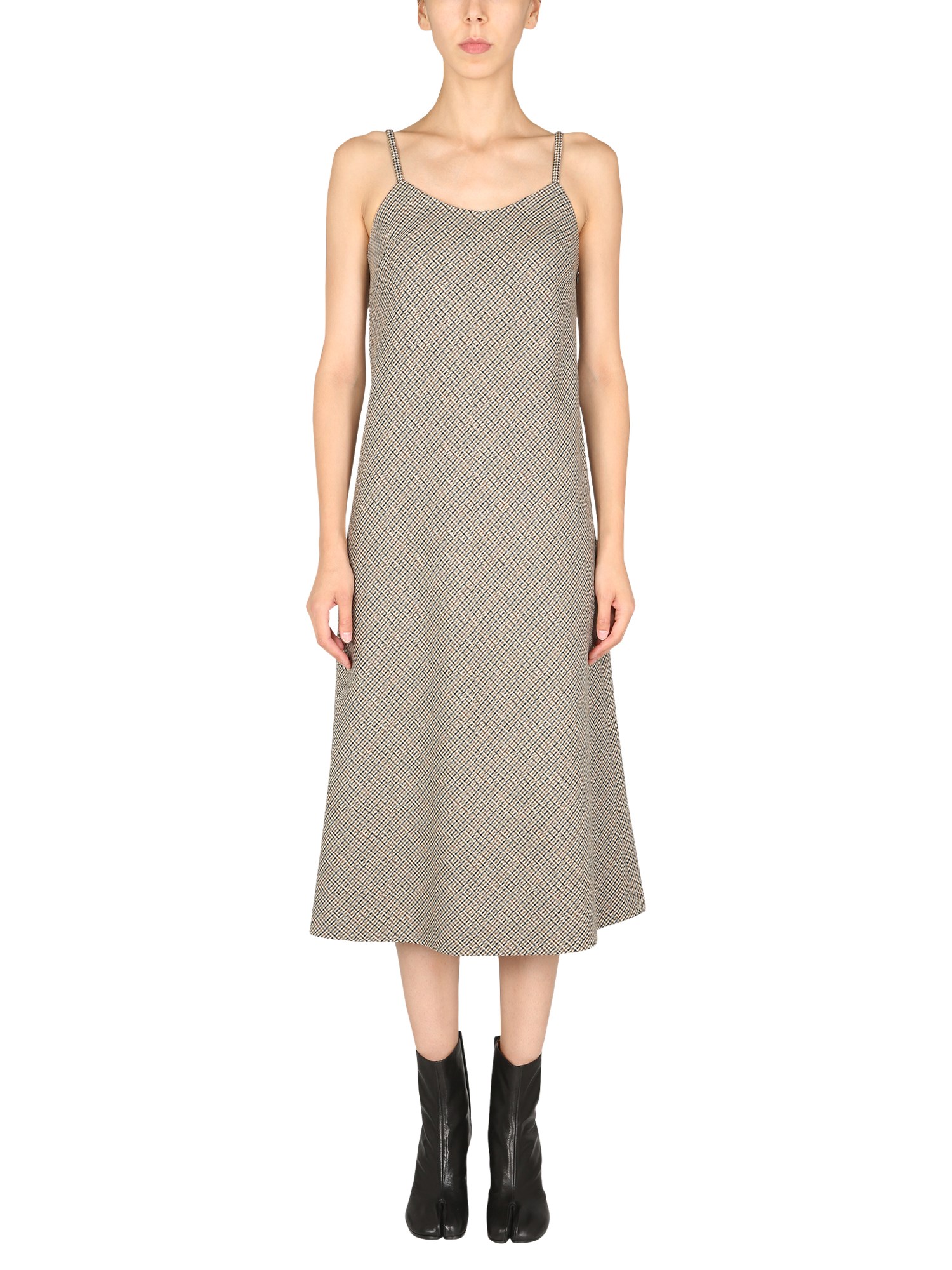 Maison Margiela maison margiela dress with pied de poule pattern