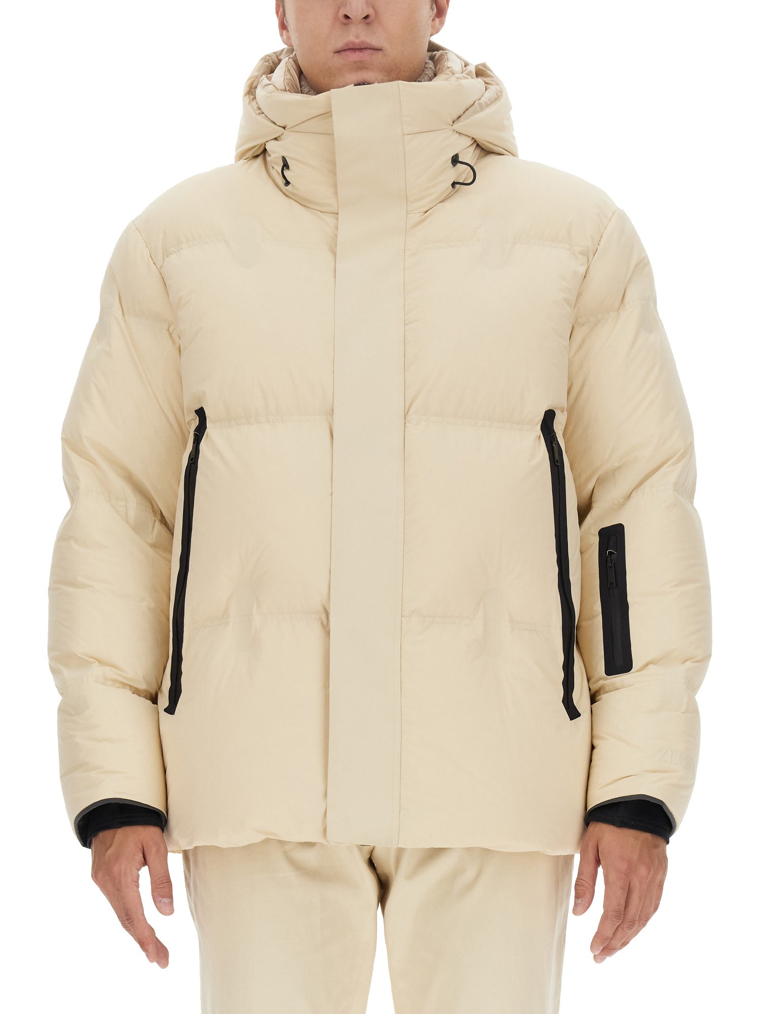 zegna zegna hooded blouson