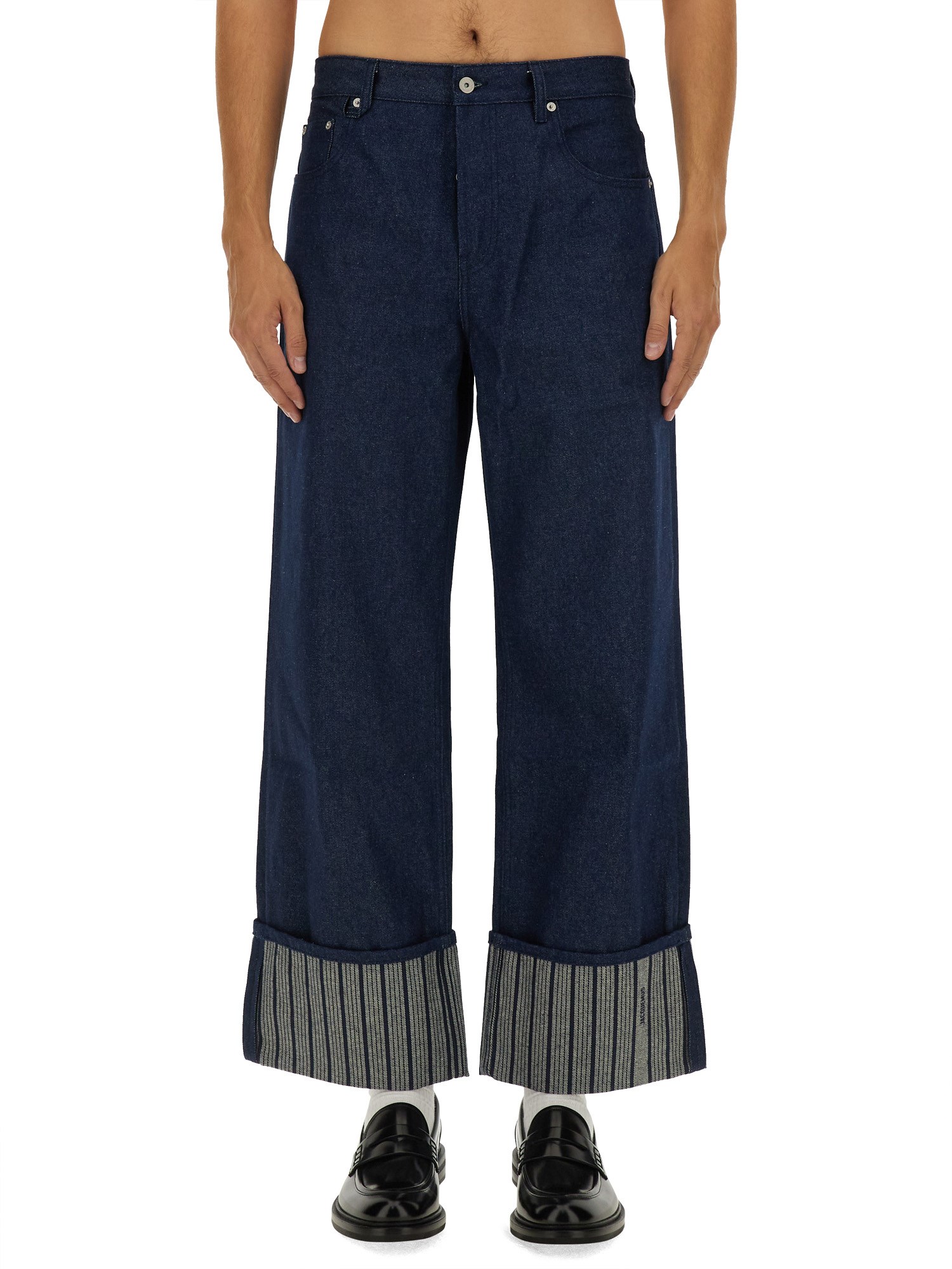 Jacquemus jacquemus de-nîmes wide denim jeans