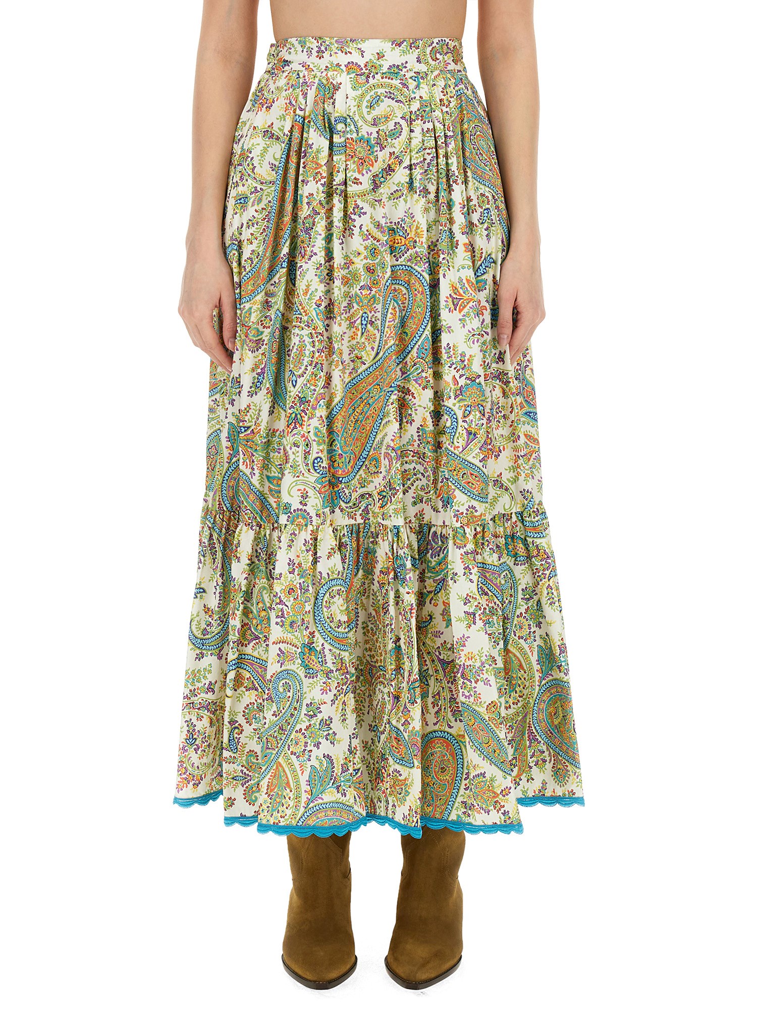 Etro etro long skirt