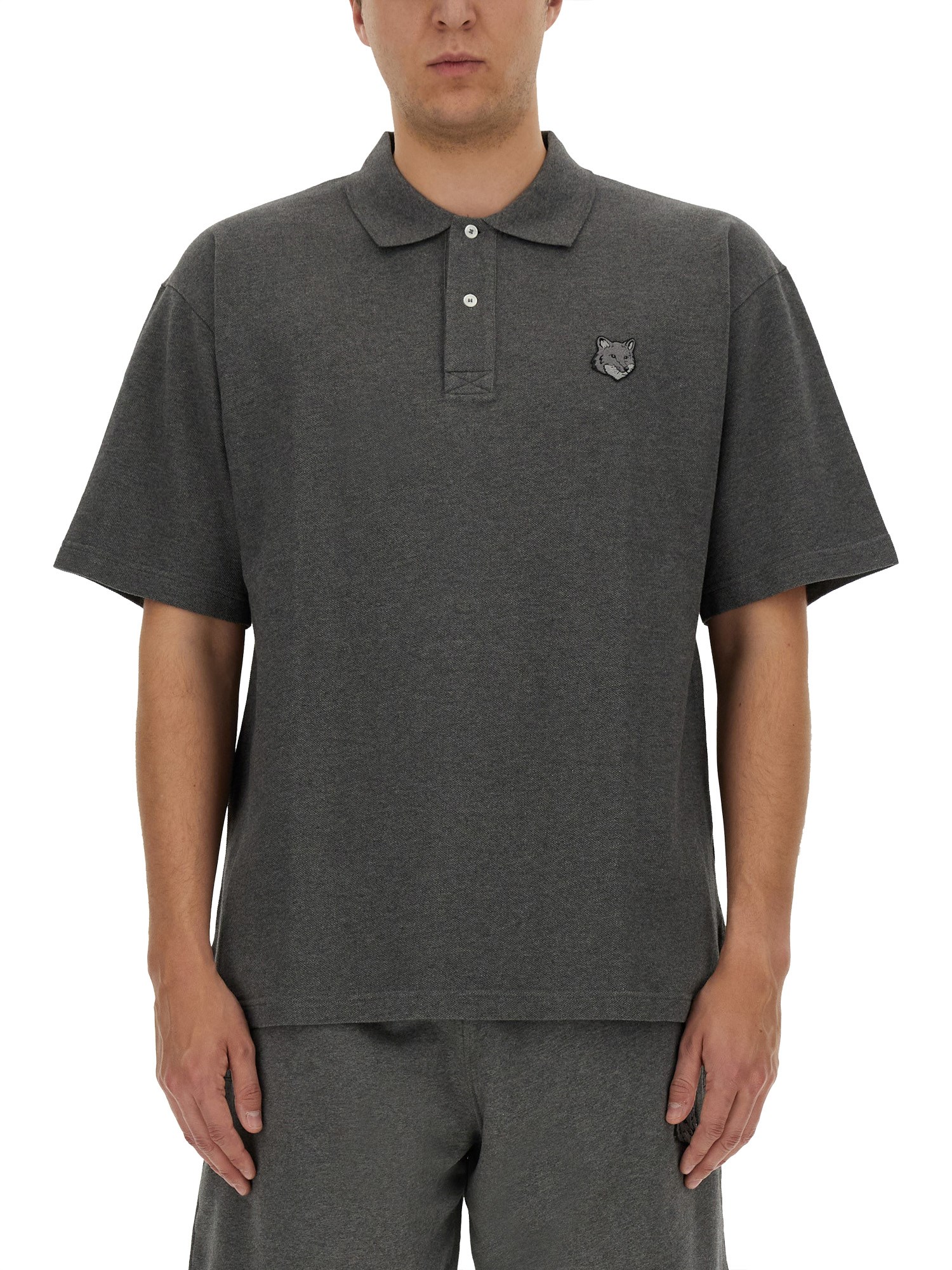 Maison Kitsuné maison kitsuné polo with logo