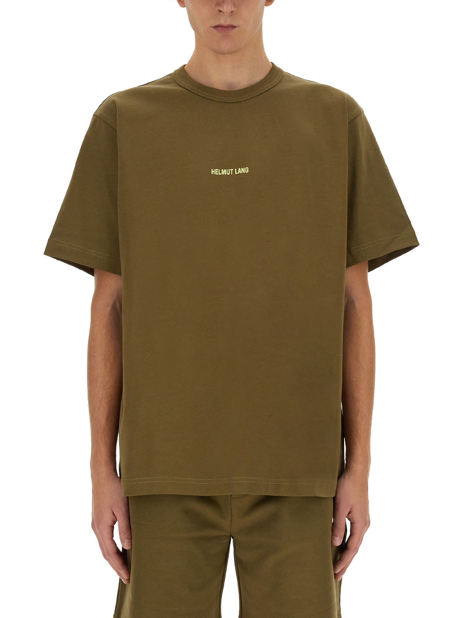 Helmut Lang helmut lang logo print t-shirt