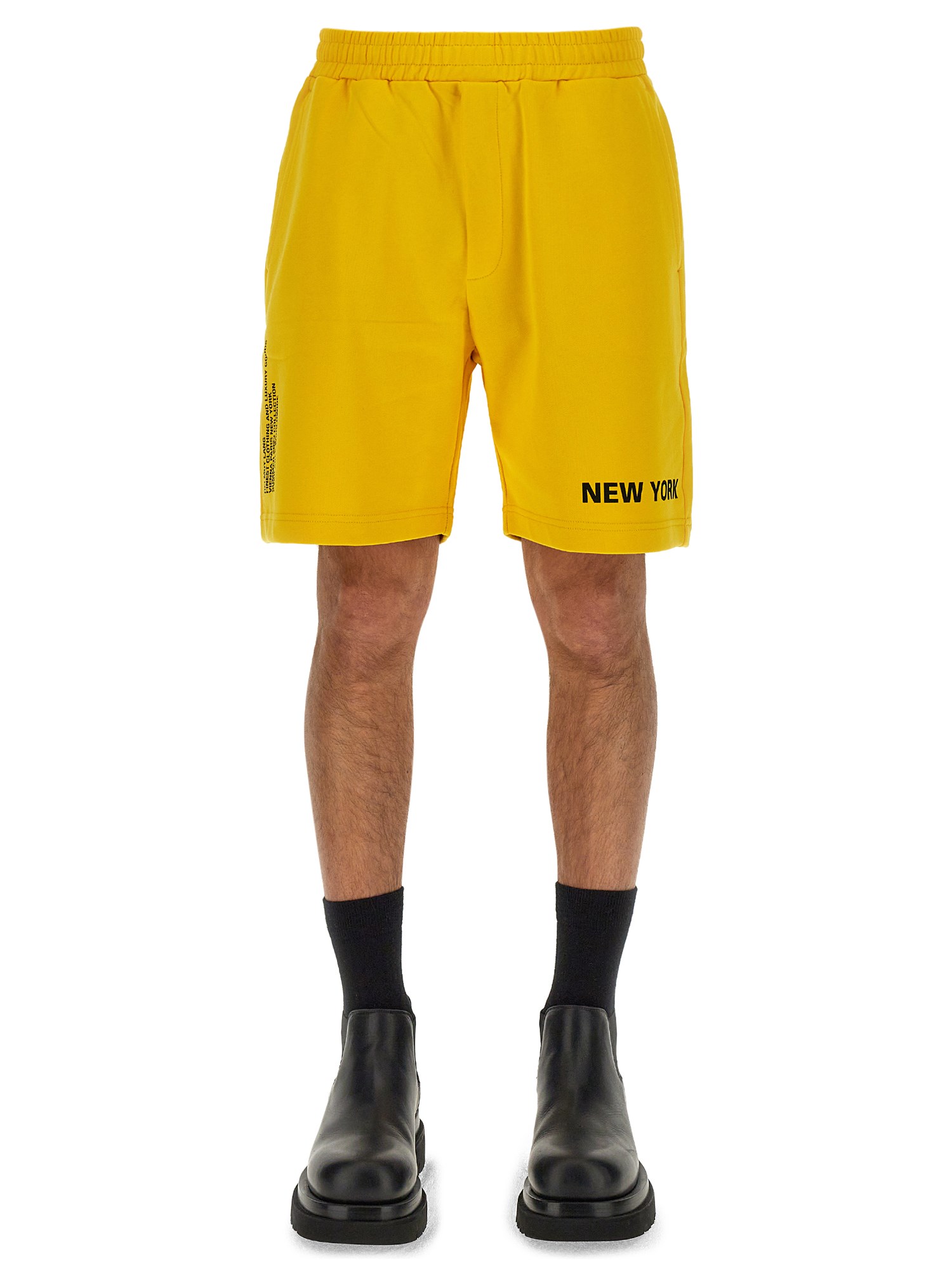 Helmut Lang helmut lang bermuda shorts "new york"